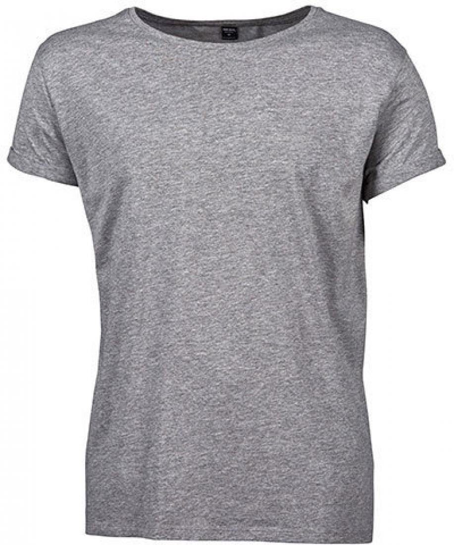 Tee Jays Rundhalsshirt Herren Roll-Up Tee / 100 % ringgesponnene gekämmte Baumwolle