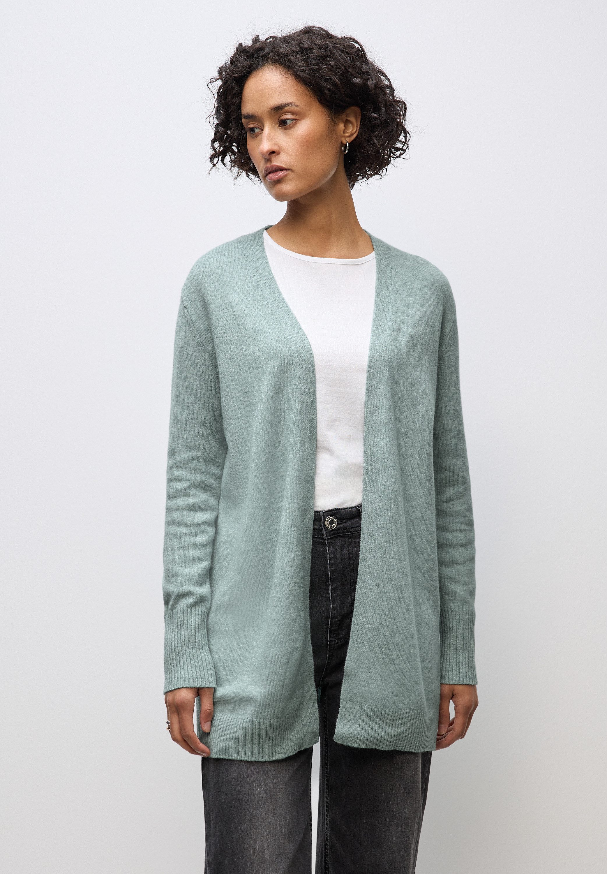 STREET ONE Strickjacke aus softem Materialmix günstig online kaufen