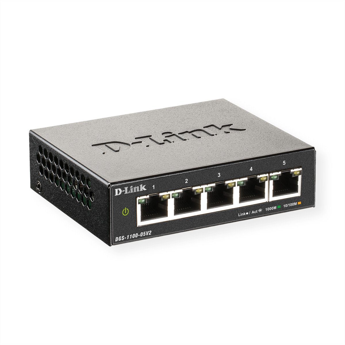 DGS-1100-05V2 Gigabit Smart Managed Switches Netzwerk-Switch