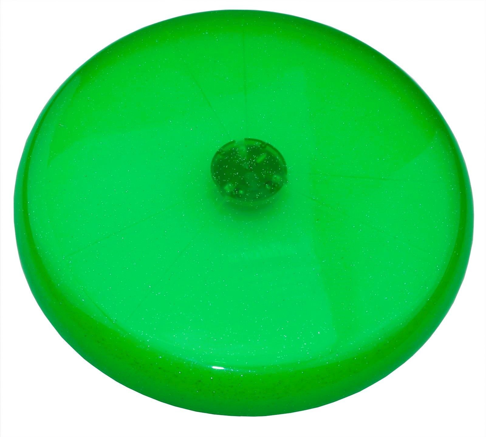 alldoro Wurfscheibe 63017, grüne mit Ø cm LED 3 Lichtern, blinkenden Disc 27