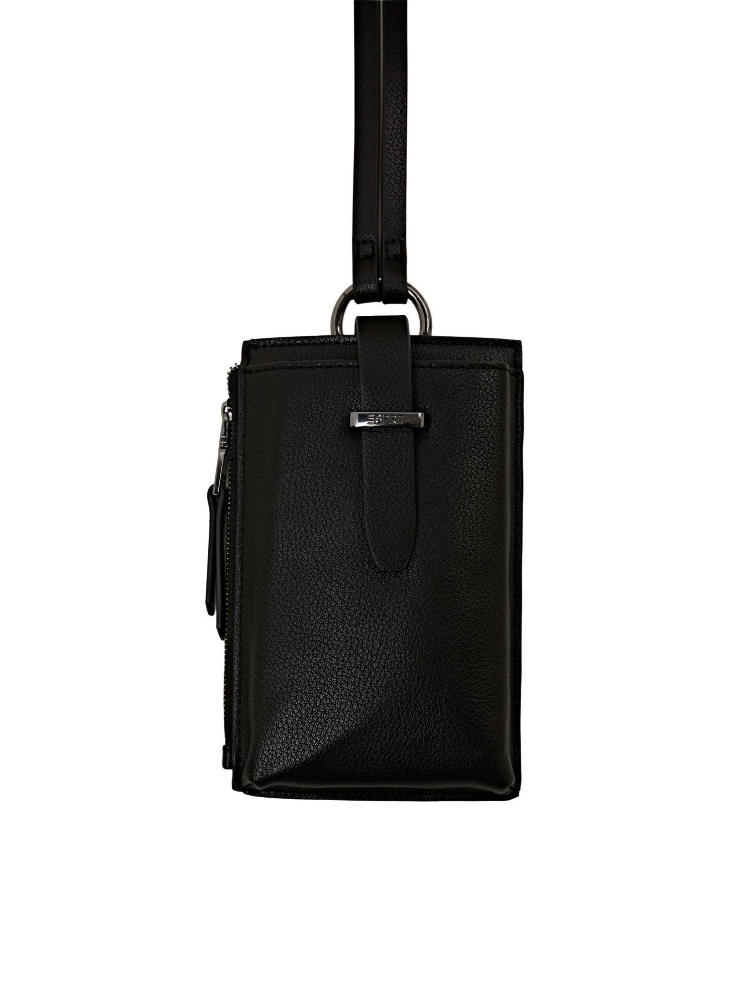 Esprit Handytasche Smartphone Tasche in Leder-Optik Black