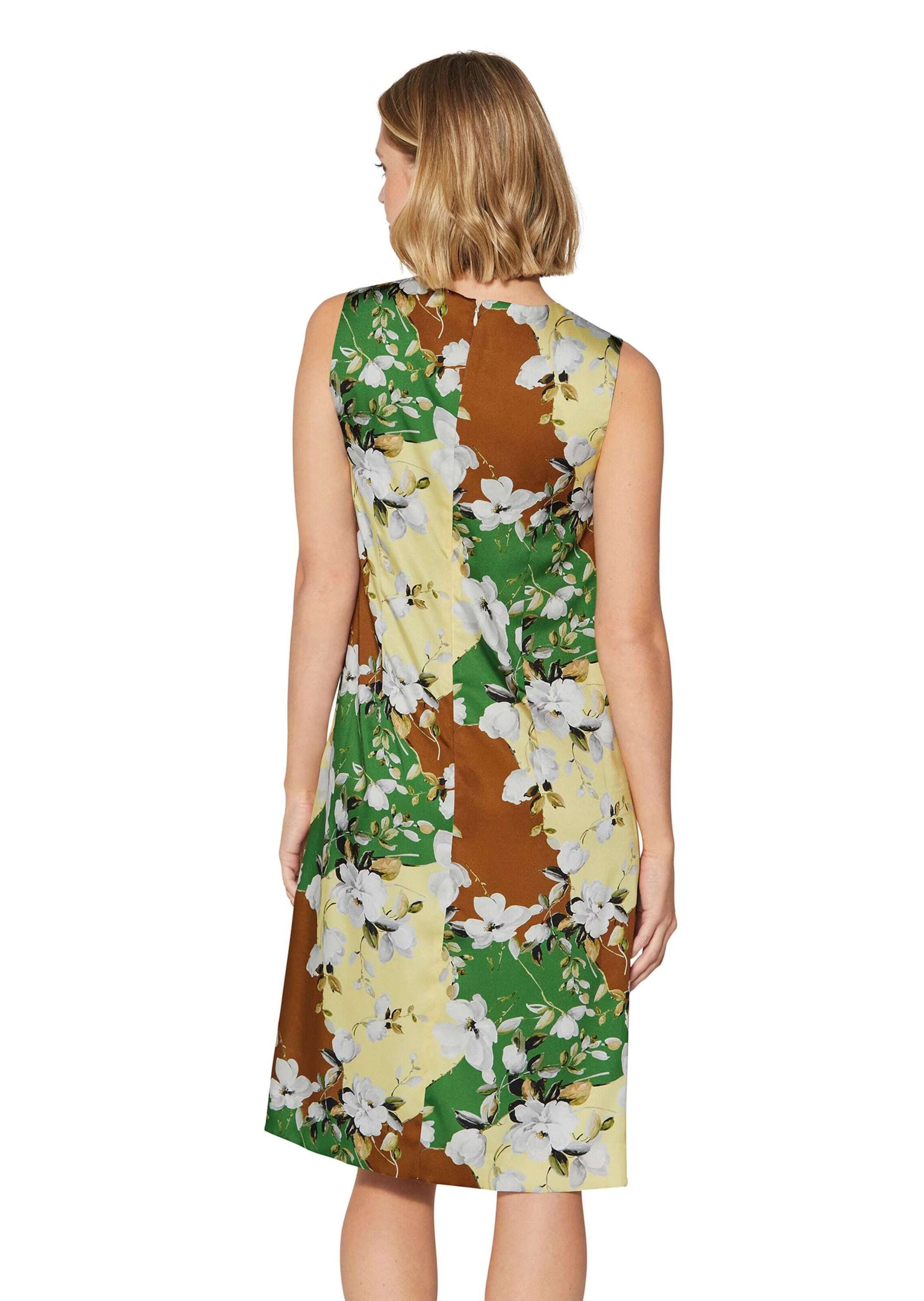 MADELEINE Midikleid Ärmelloses Kleid mit Blumenmuster