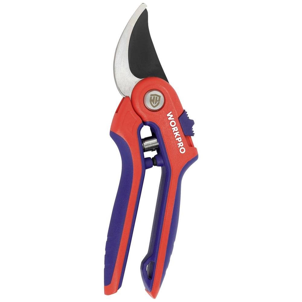 WorkPro Gartenschere Bypass-Gartenschere 2620140, Sicherheitsverschluss