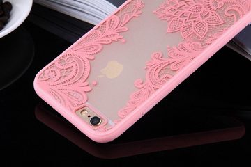 König Design Handyhülle Apple iPhone 7 Plus / 8 Plus, Apple iPhone 7 Plus / 8 Plus Handyhülle Backcover Rosa