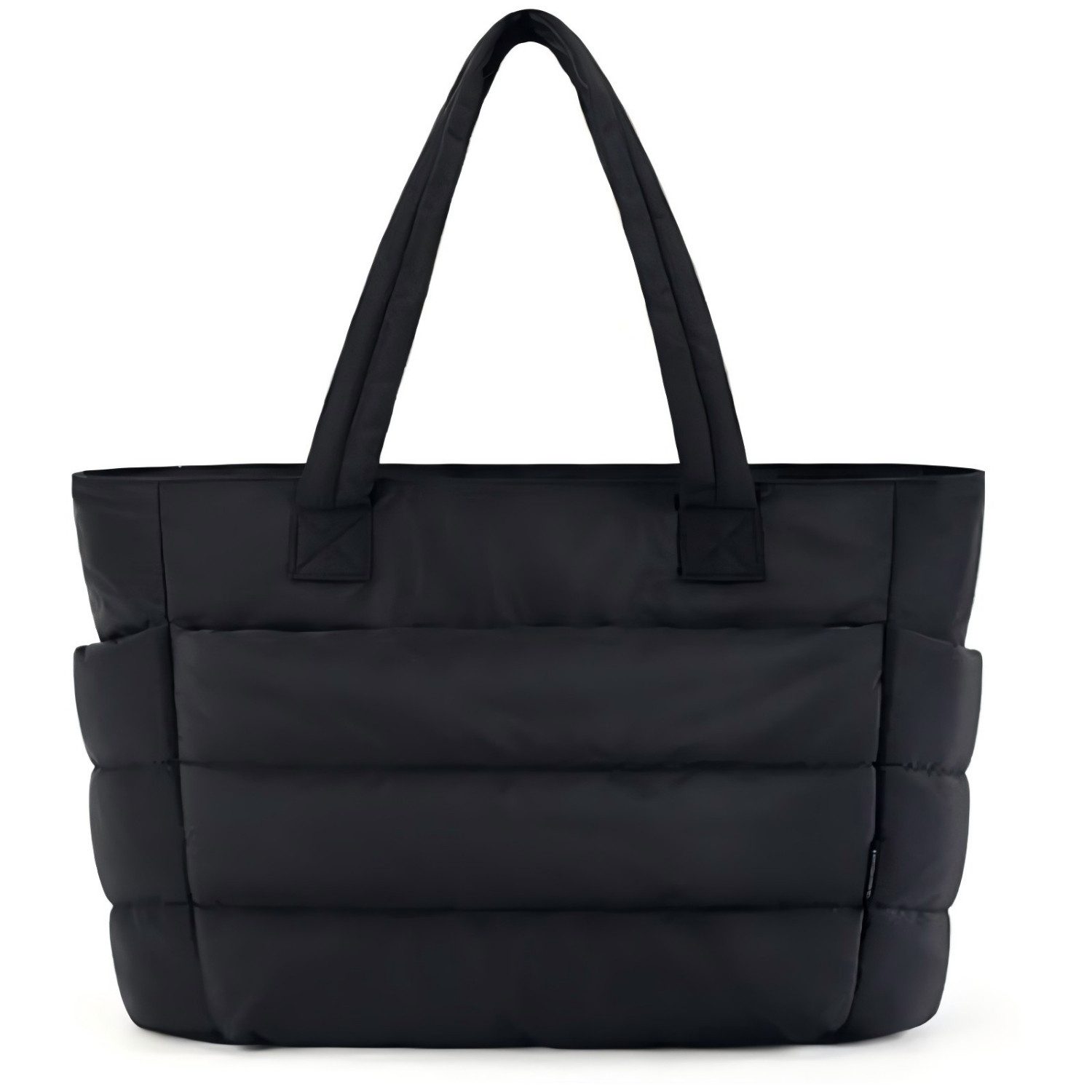 Toomoke Umhängetasche Damen-Pufftasche,Einkaufstasche, Arbeitstasche, mit Reißverschluss (geeignet für Laptops bis 15,6), Mit Laptopfach und Reißverschluss für Schule Arbeit Reisen