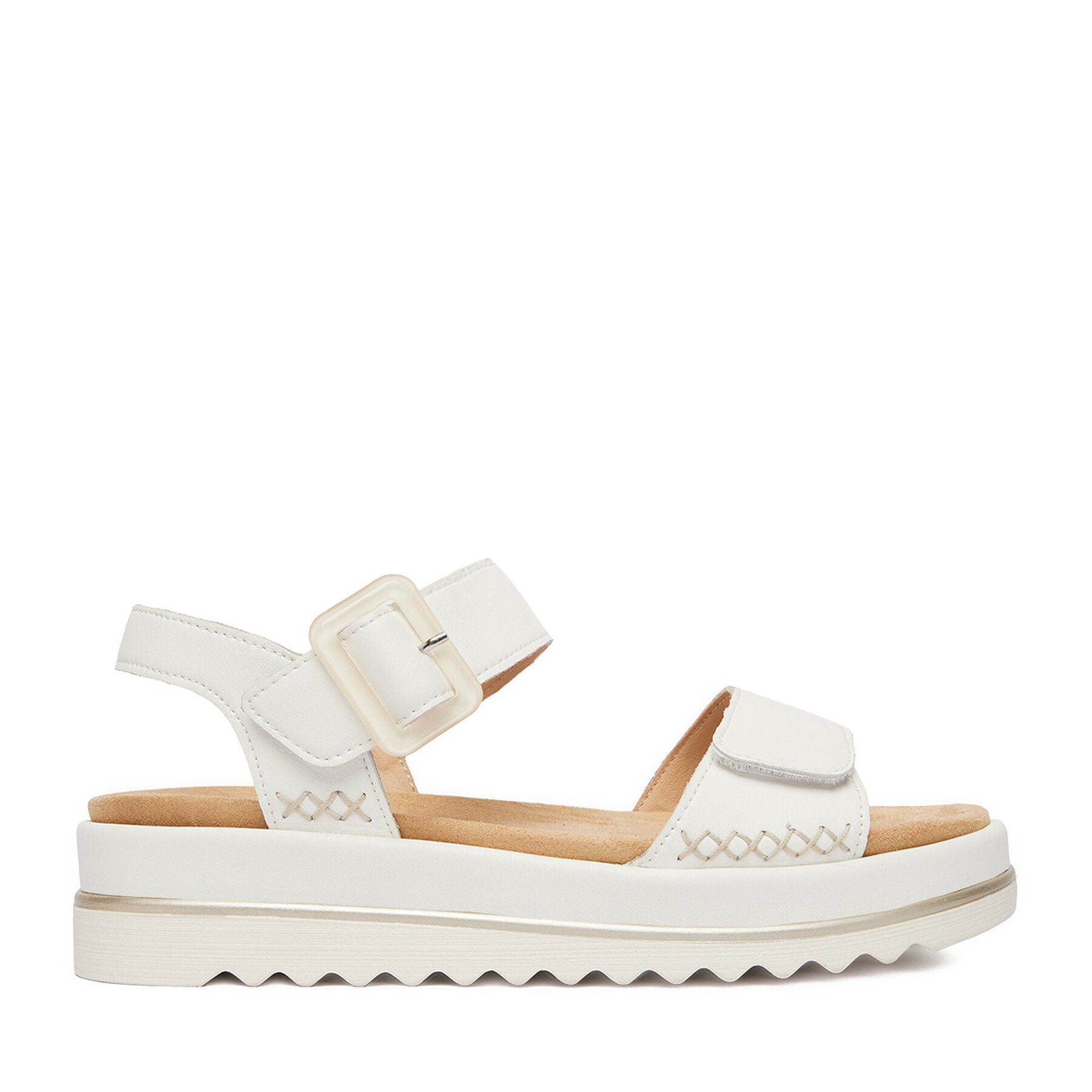 Remonte Remonte Damen-Sandalen Weiß Sandale
