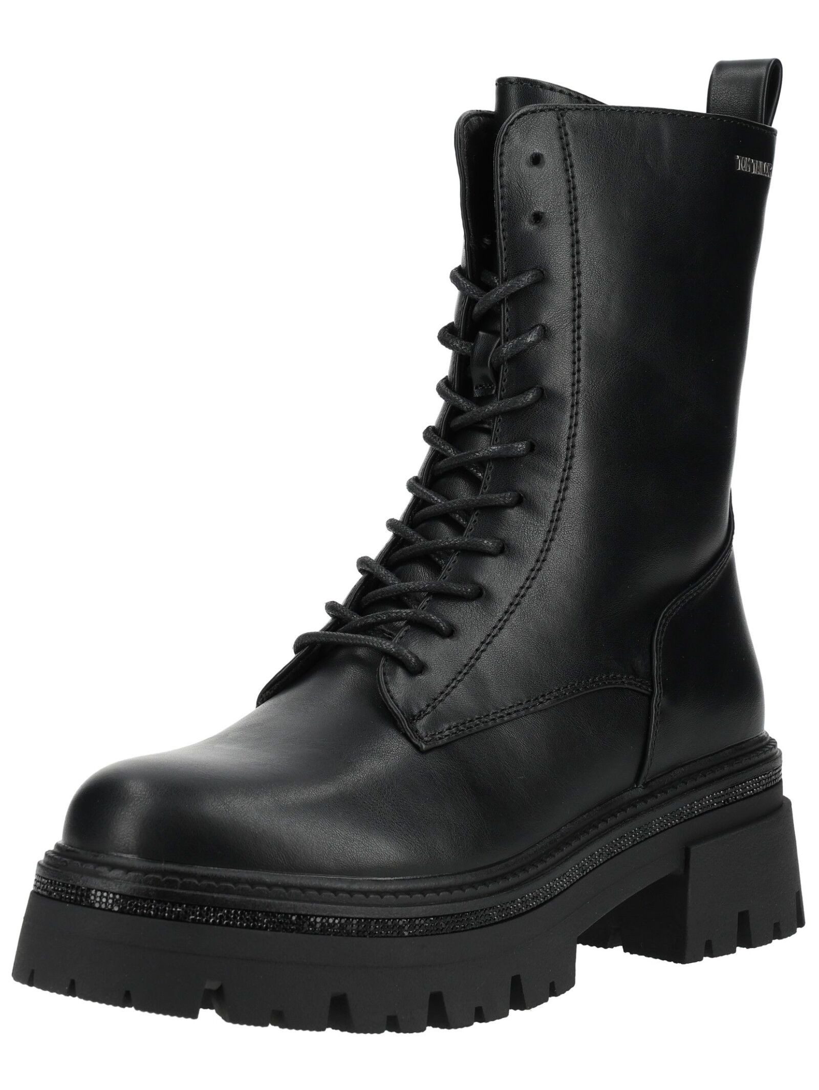 TOM TAILOR Stiefelette Lederimitat . Schnürstiefelette
