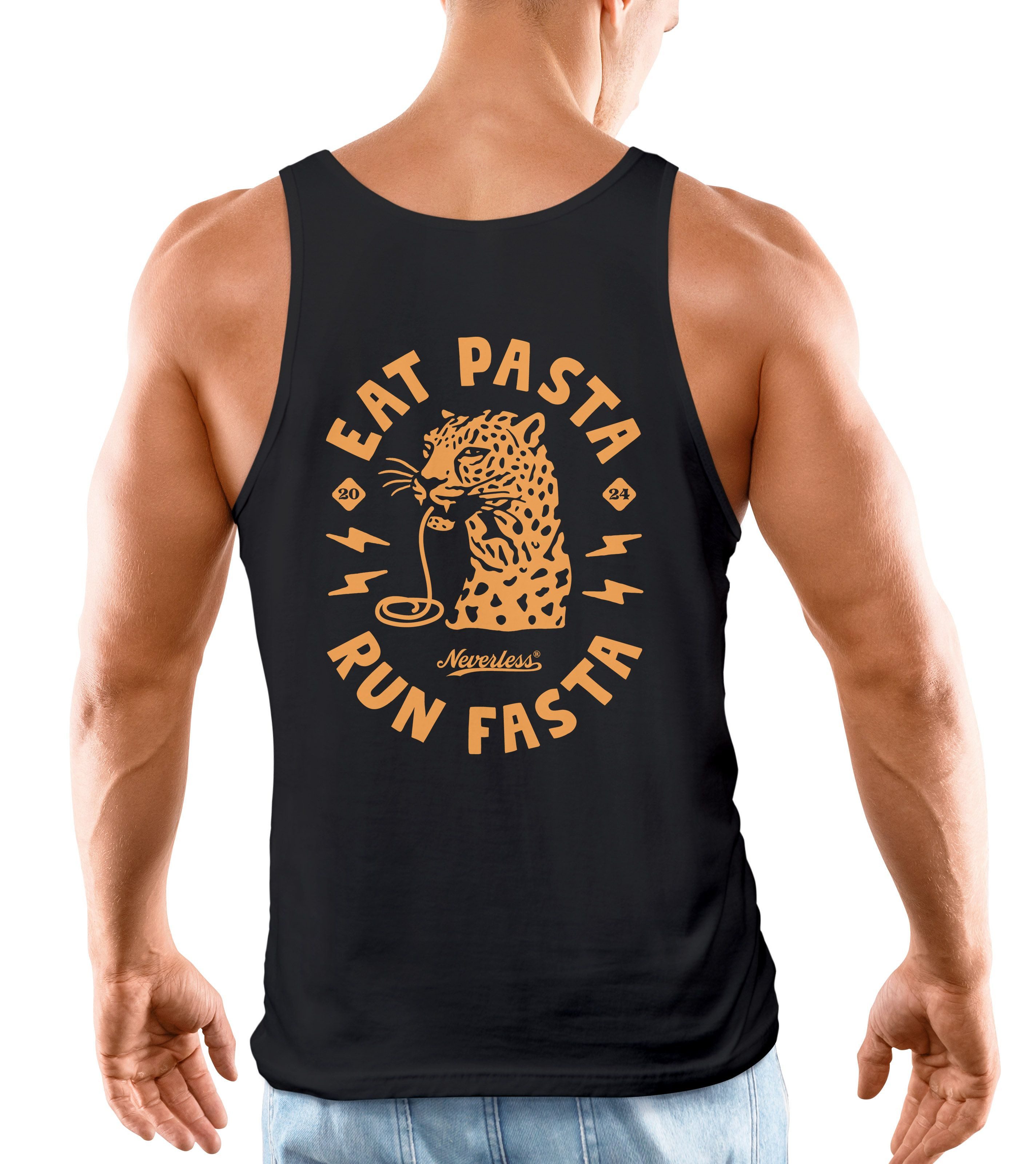 Neverless Tanktop Herren Tank-Top Aufdruck Schrift günstig online kaufen