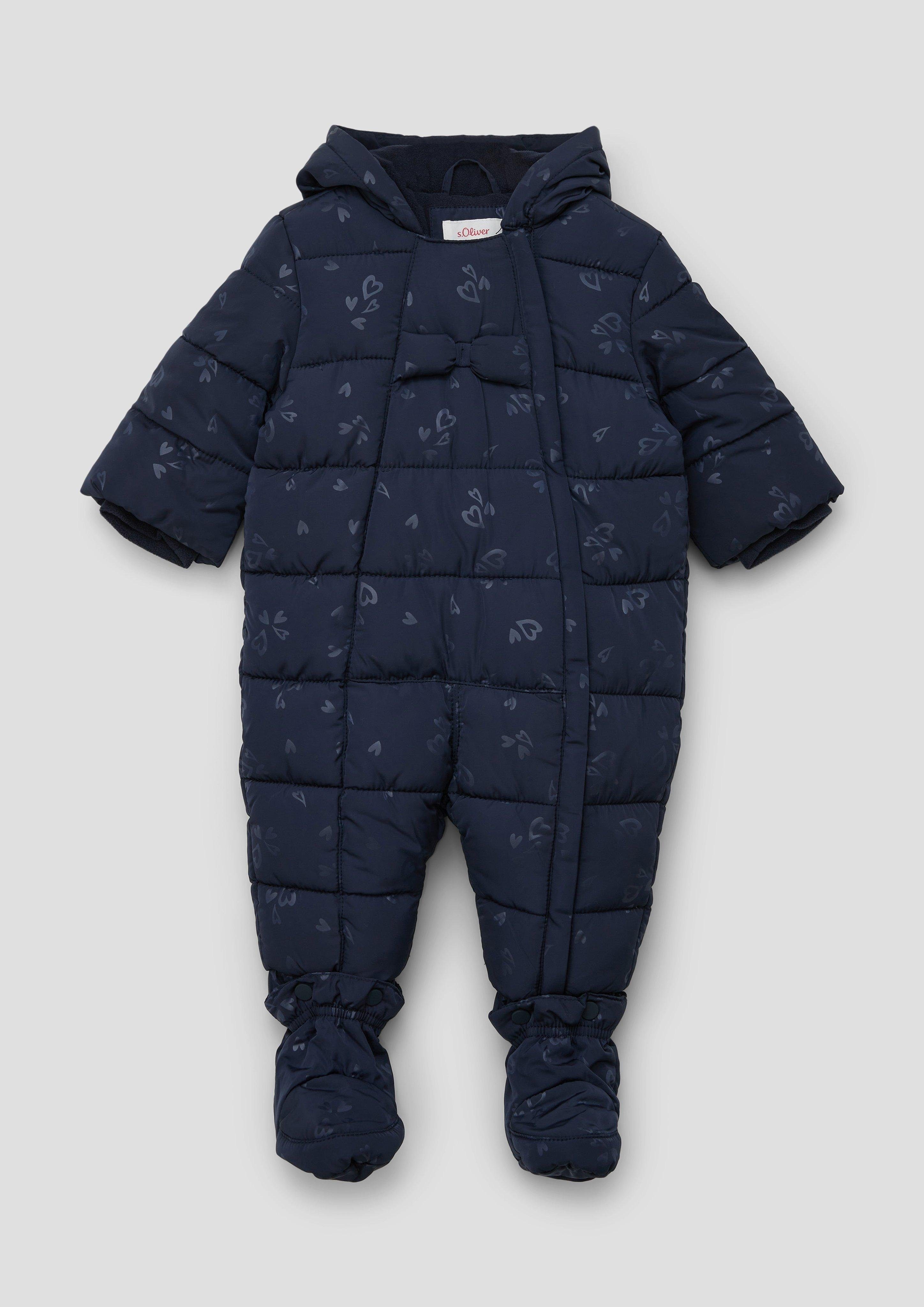 abnehmbaren mit Baby-Overall Overall s.Oliver Schleife Schuhen