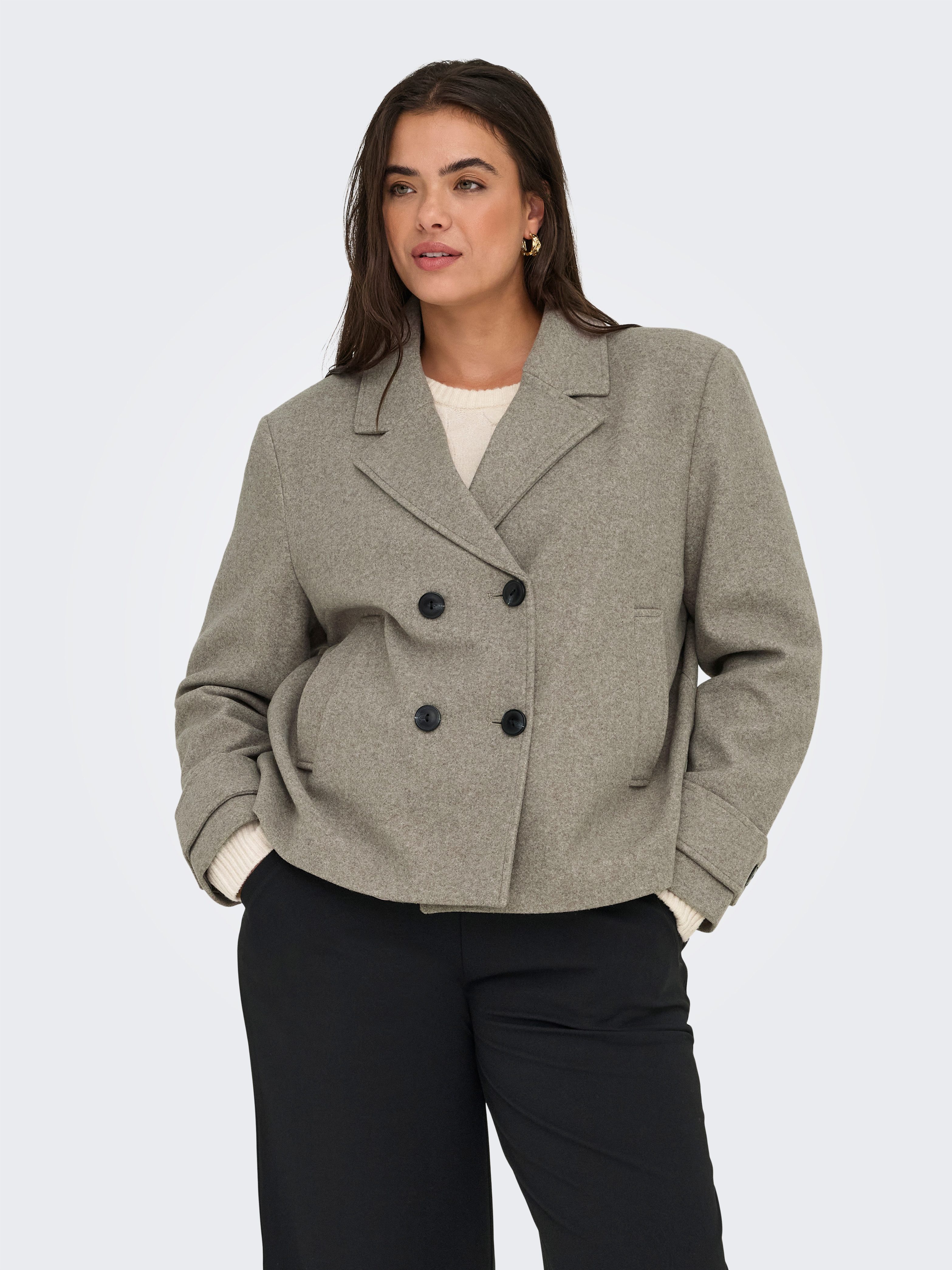 ONLY CARMAKOMA Kurzjacke CARFREJA LIFE SHORT günstig online kaufen