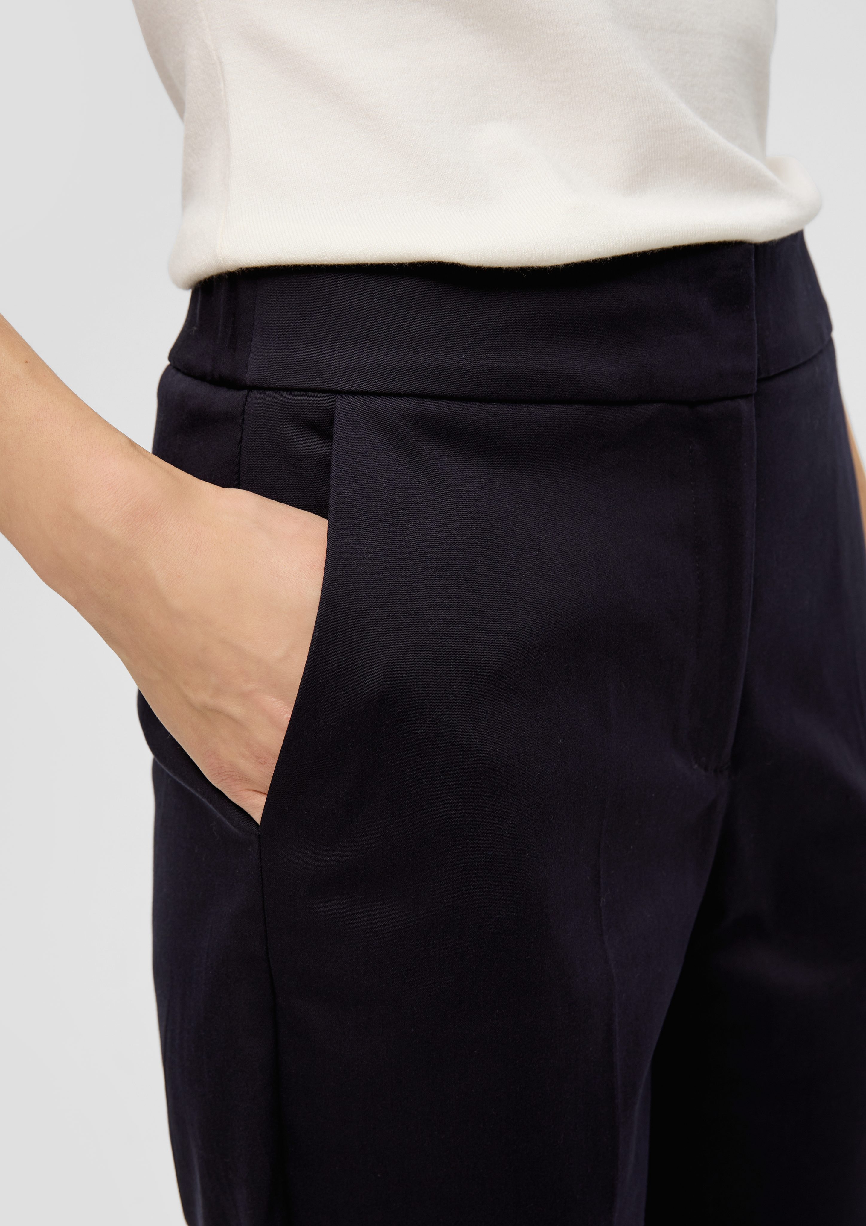 s.Oliver BLACK LABEL 7/8-Hose Cigarette-Pants mit günstig online kaufen