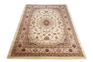 Orientteppich Oriente Teppich - Traditioneller Teppich Orient Beige, Mazovia, 70 x 140 cm, Geeignet für Fußbodenheizung, Pflegeleicht, Wohnzimmerteppich