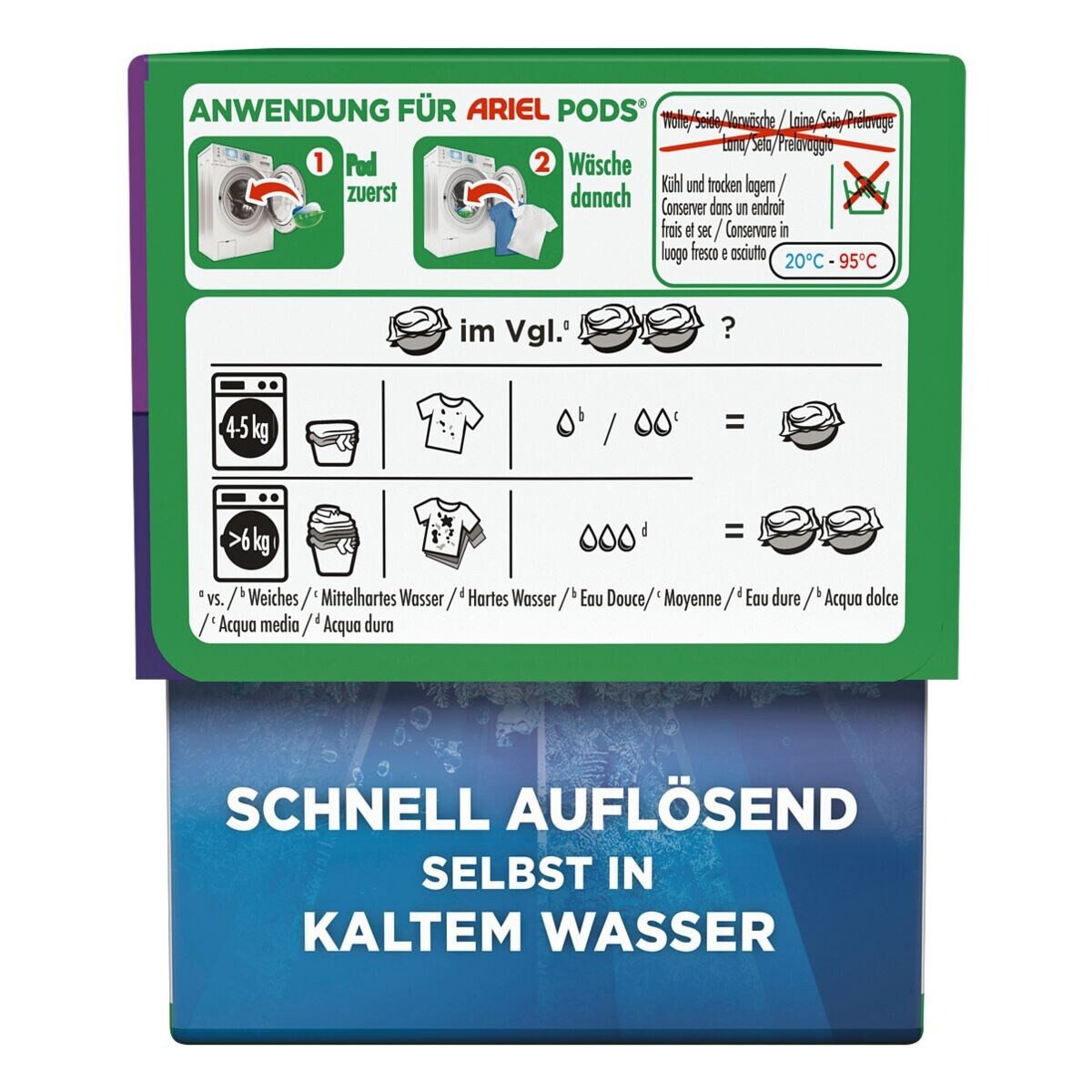 ARIEL Allin1 PODS Color+ Colorwaschmittel (19 WL / 19 Pods)