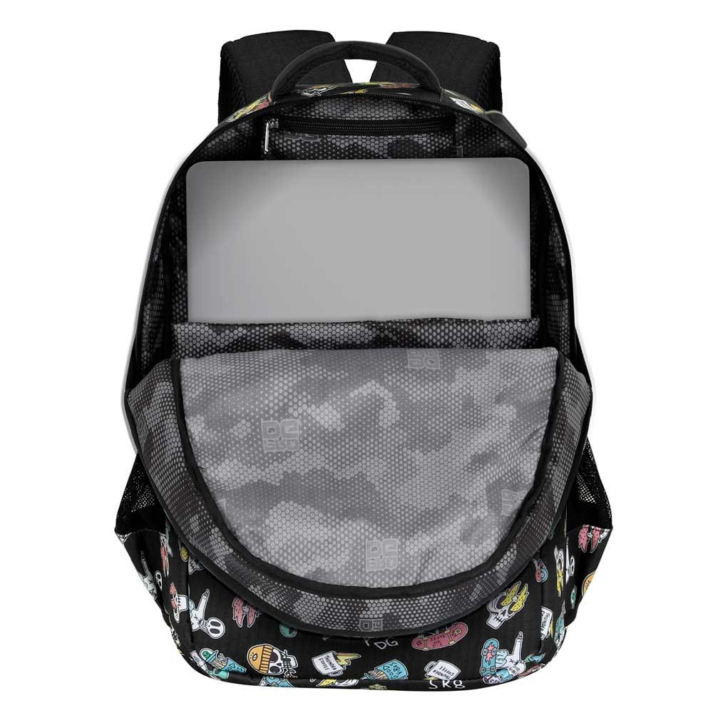 PRO DG Laptoprucksack Underground großer Rucksack Tagesrucksack Alltagsrucksack, USB-Anschluss für elektronische Geräte