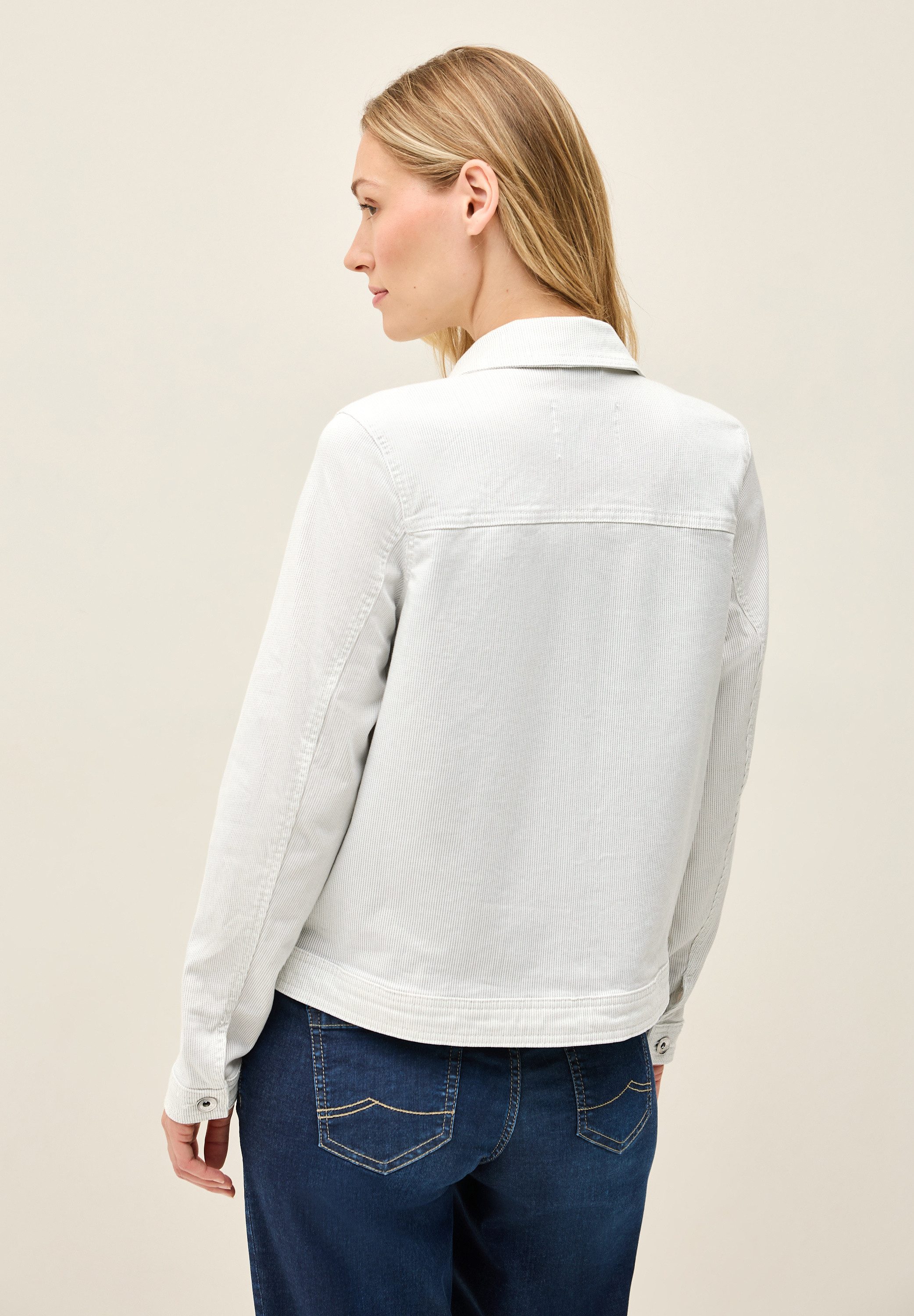 CECIL Jeansjacke aus Baumwolle mit Stretchanteil günstig online kaufen