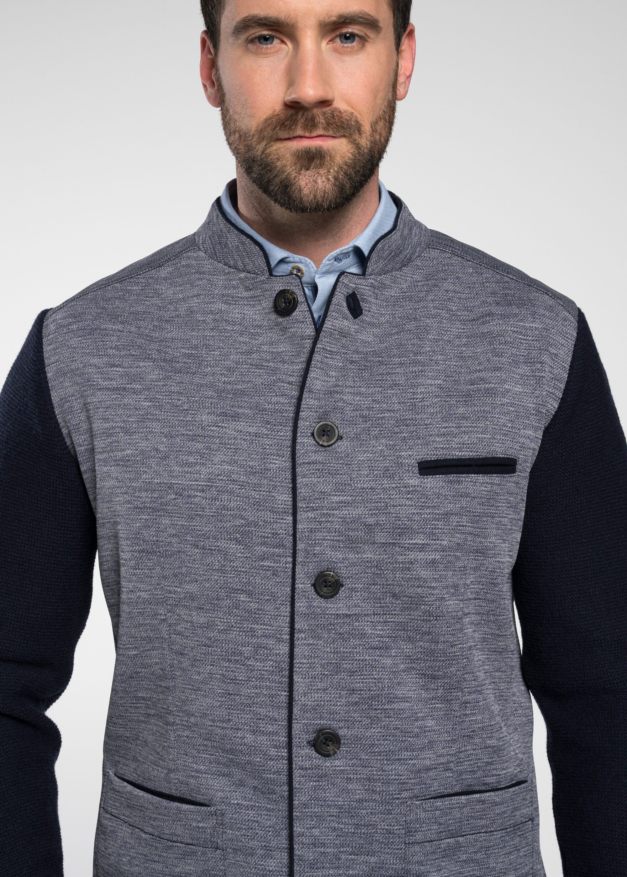 Spieth & Wensky Trachtenstrickjacke Felton (1-tlg) hochwertige Wollmischung