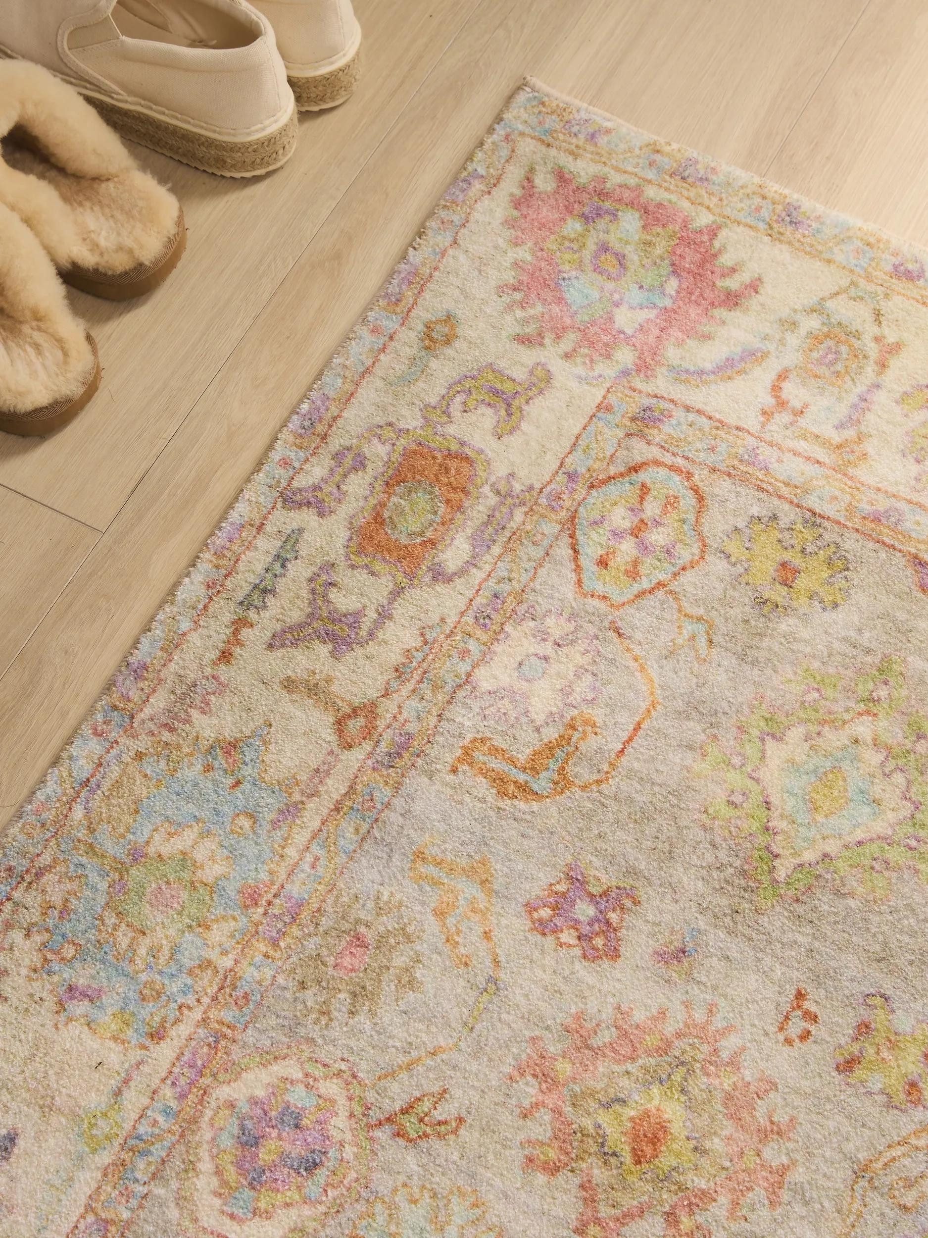 benuta Läufer Mara, rechteckig, Höhe: 6 mm, Kunstfaser, Berber, Ethno-Style, Wohnzimmer