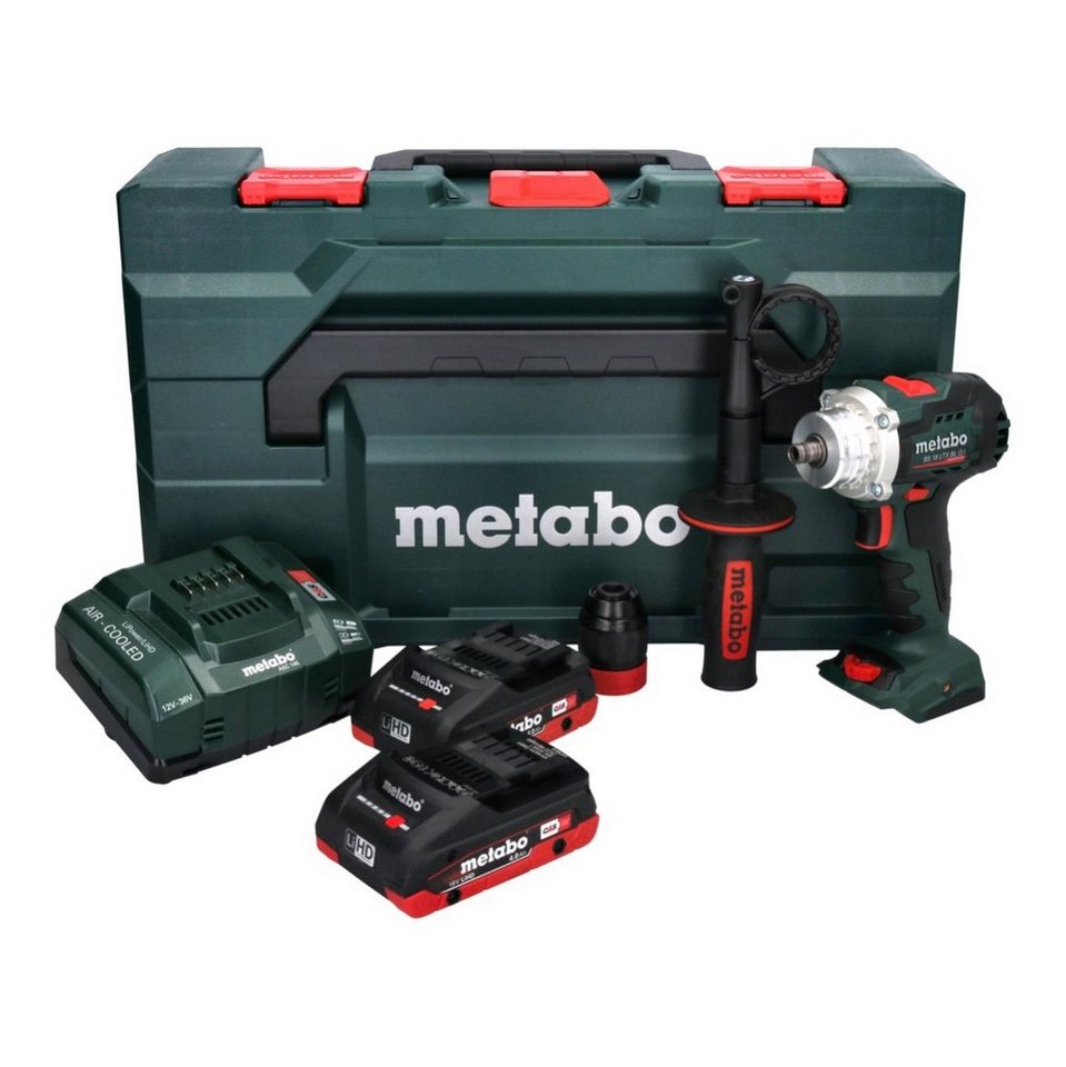 Thumbnail - metabo Säulenbohrmaschine BS 18 LTX BL Q I Akku Bohrschrauber 18 V 130 Nm Brushless + 2x Akku 4