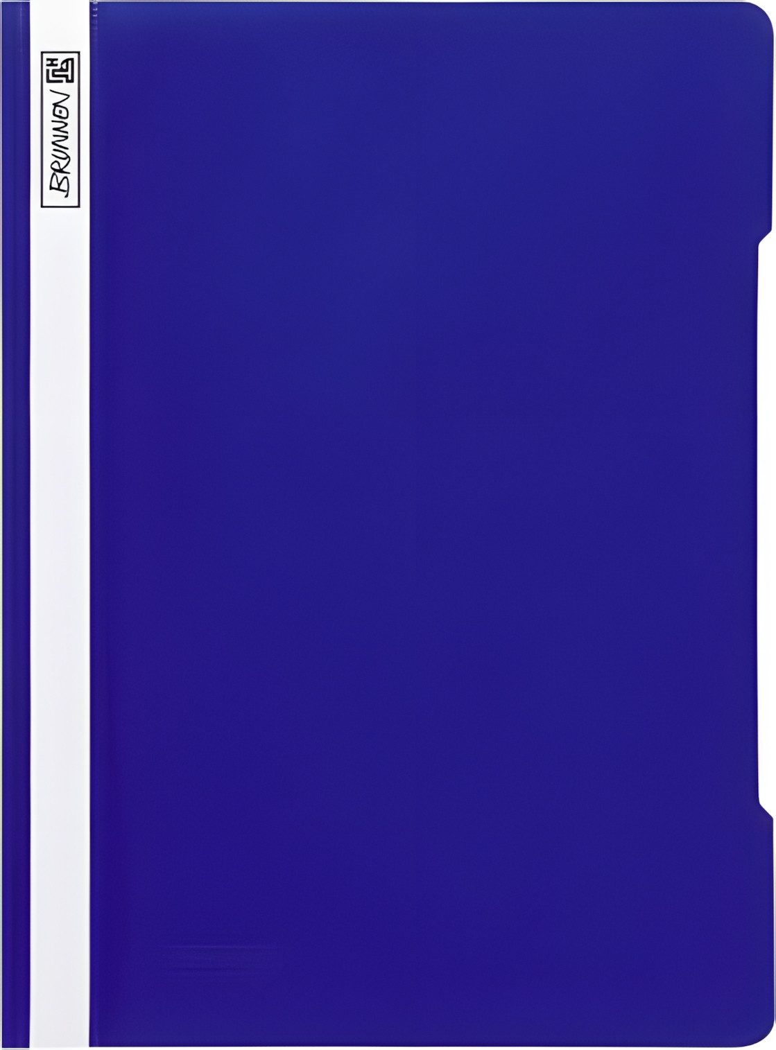 BRUNNEN Hefter BRUNNEN Plastik Schnellhefter A4 blau PVC-Folie 102011030