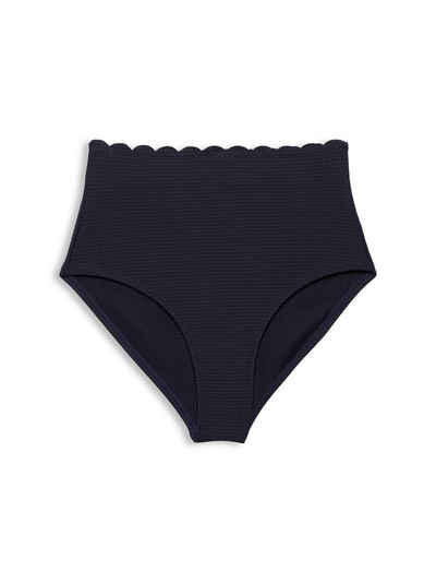Esprit Bikini-Hose »HIghwaist-Slip mit Struktur und Wellenkante«