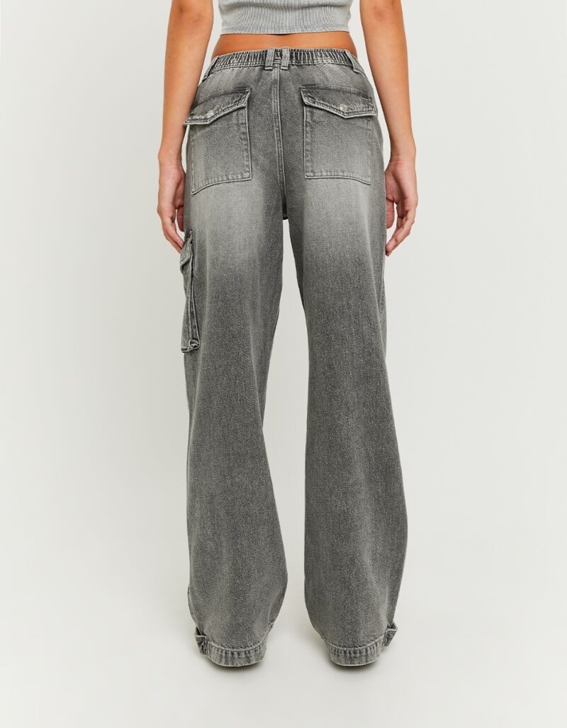 Tally Weijl Cargojeans SPADEGINNA Baumwolle, baggy