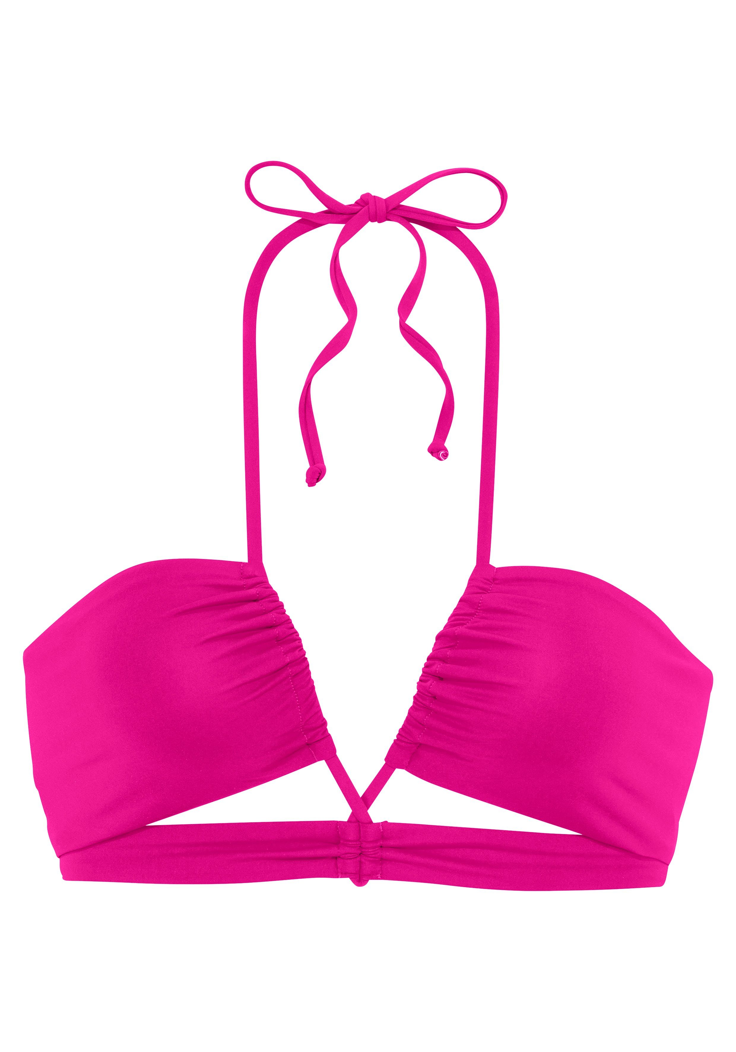 s.Oliver Bandeau-Bikini-Top "Joy" mit modischen Cut-Outs günstig online kaufen