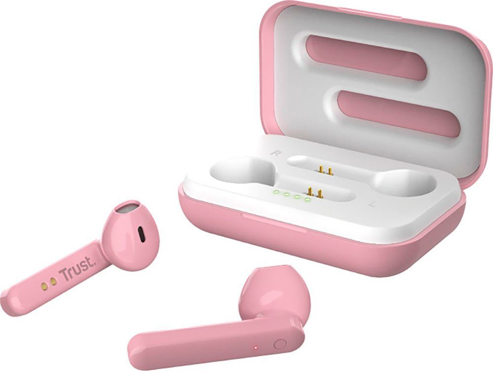 Trust PRIMO TOUCH BT EARPHONES PINK Bluetooth-Kopfhörer (Bluetooth)