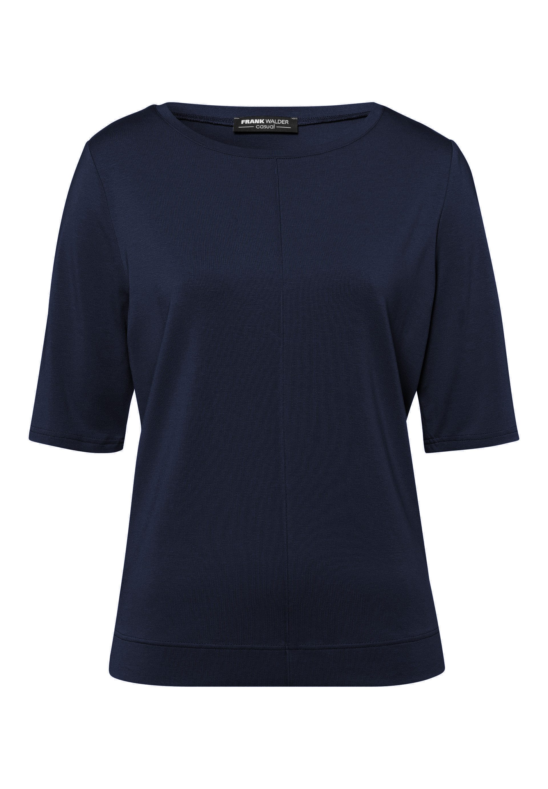 FRANK WALDER Kurzarmshirt mit Biesendetail günstig online kaufen