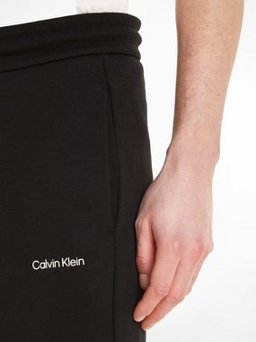Calvin Klein Sweathose MICRO LOGO JOGGER mit kontrastfarbenem Saum am Bein