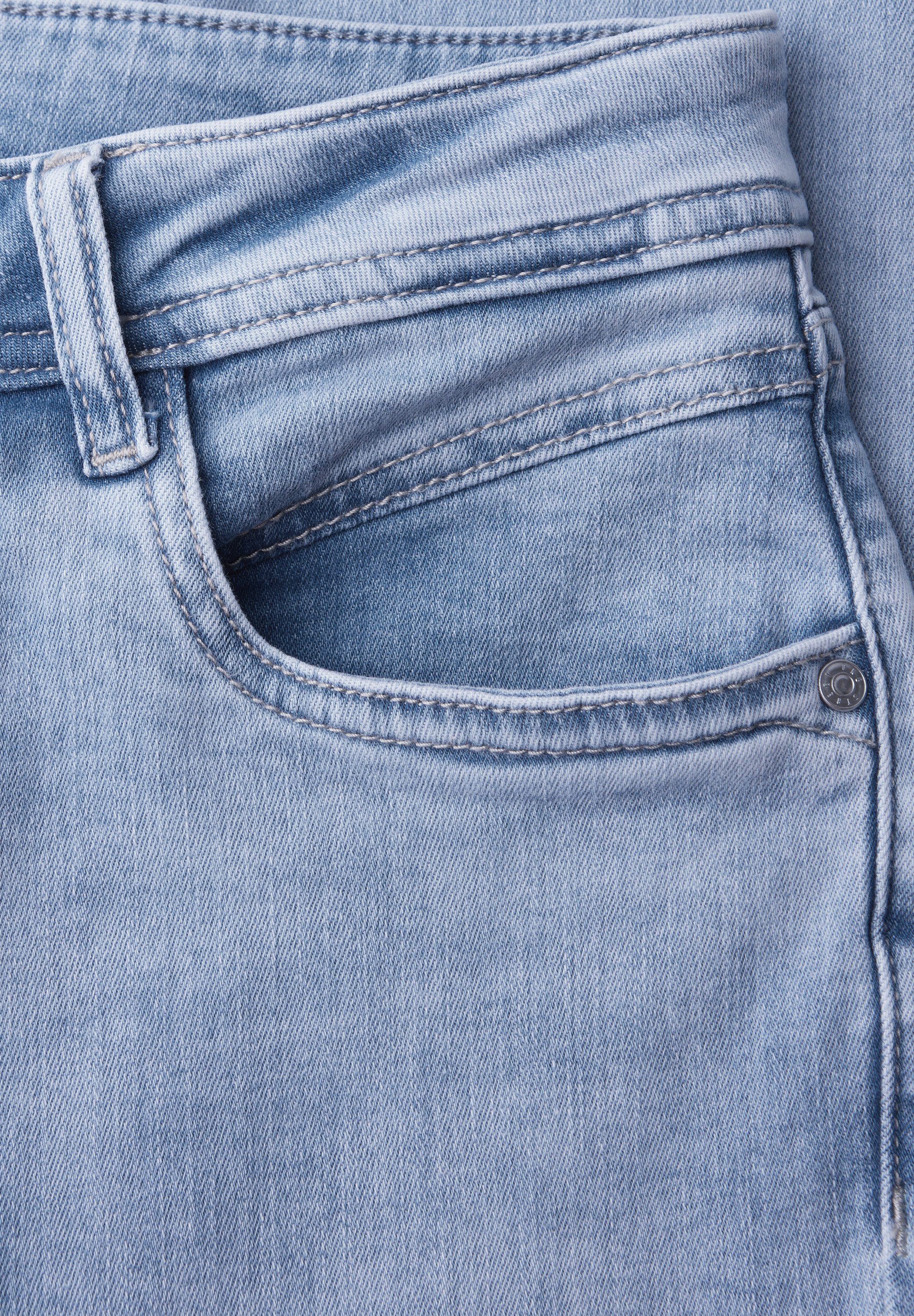 STREET ONE Slim-fit-Jeans im Denim Look