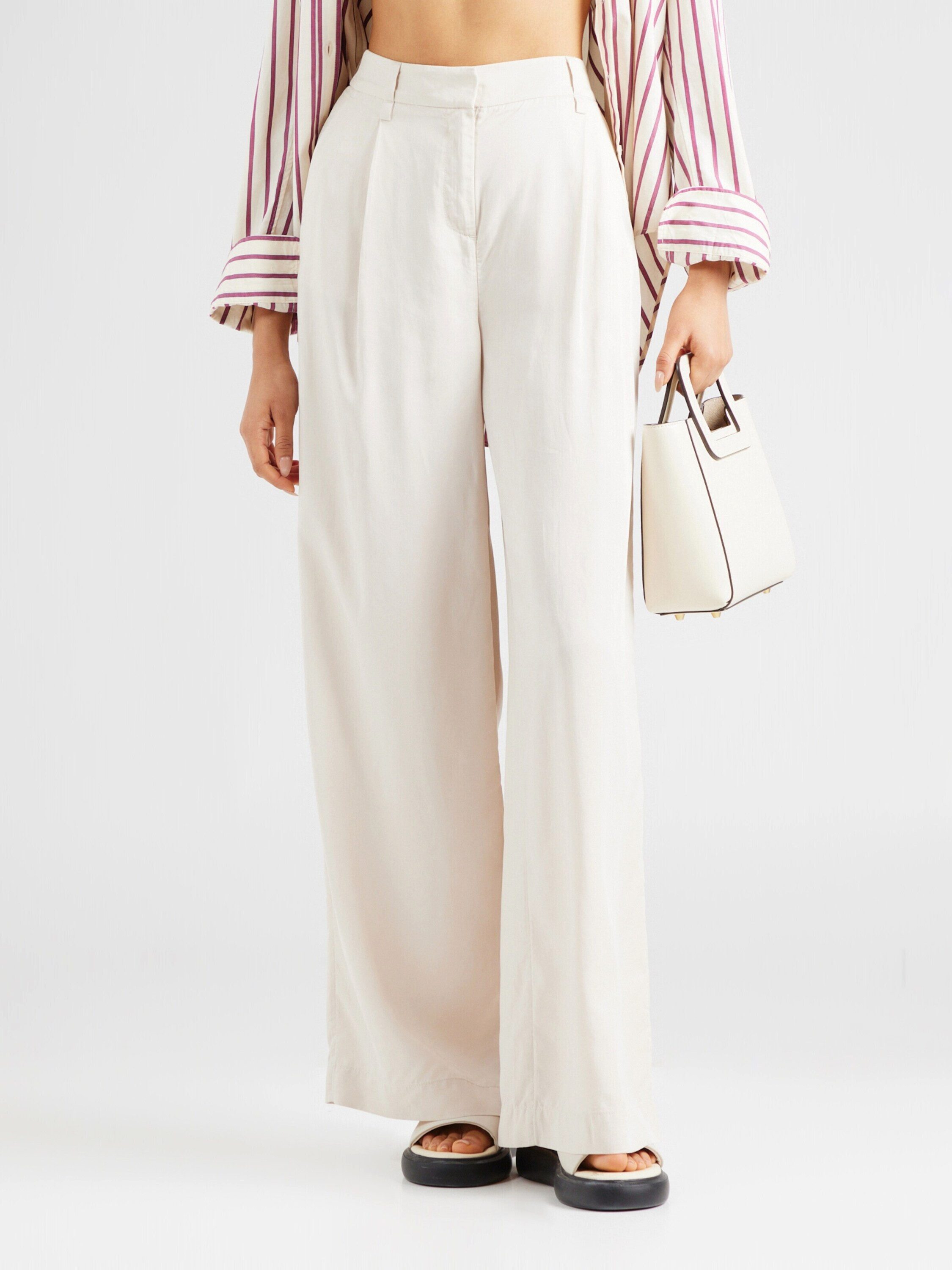 comma Bundfaltenhose (1-tlg) Falten