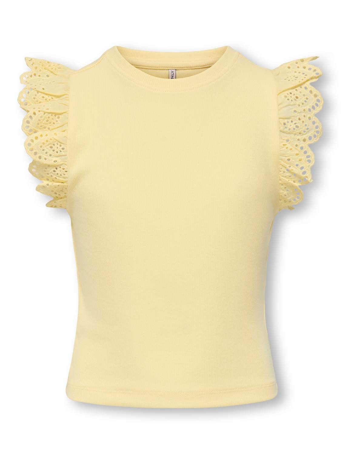 KIDS ONLY Rüschentop KOGDREA LIFE S/S TOP JRS