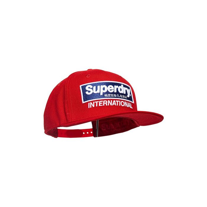 Superdry Baseball Cap Superdry Cap INTERNATIONAL B-BOY Red EV8609