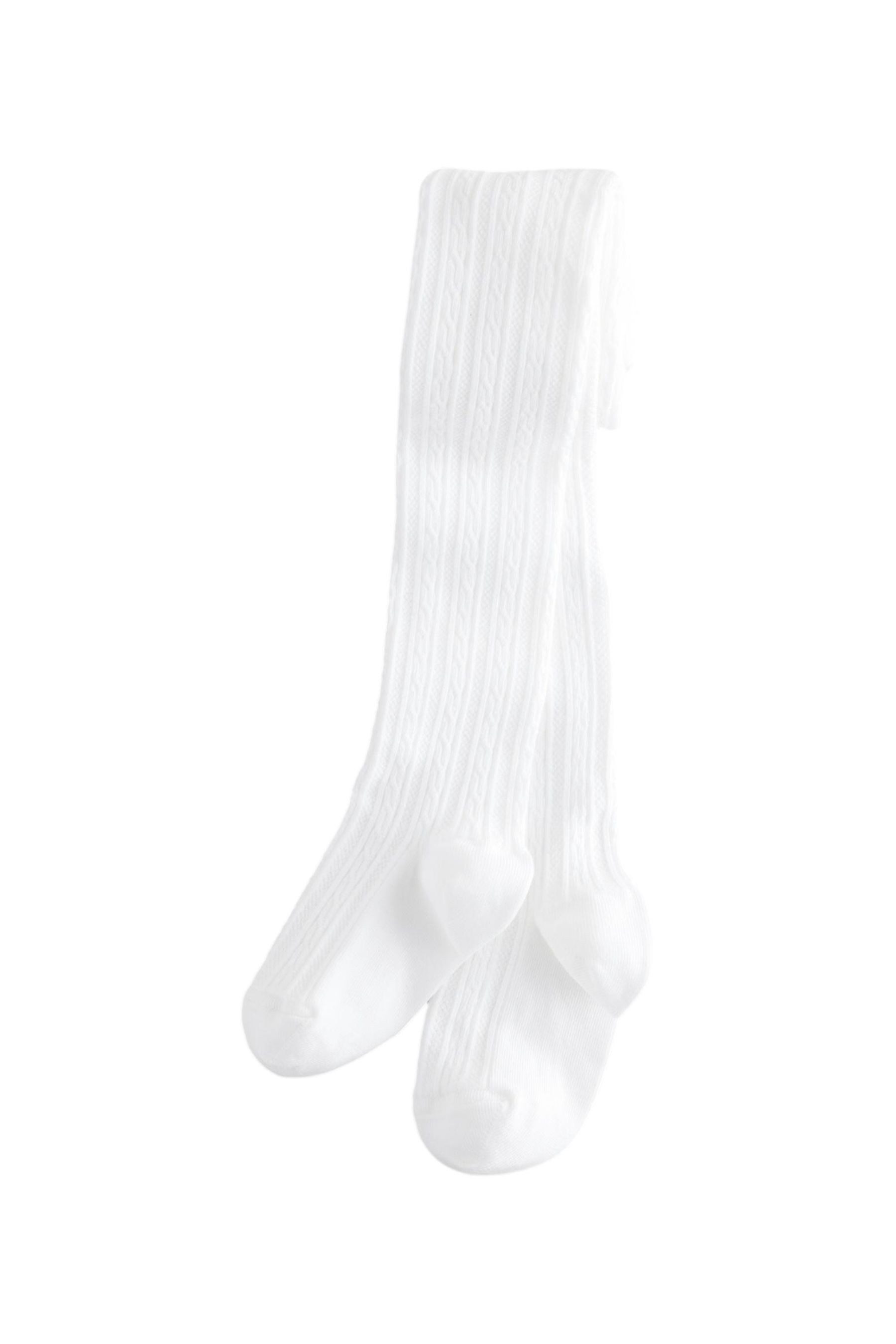 Strickstrumpfhose Strumpfhose in normaler Länge mit Zopfmuster