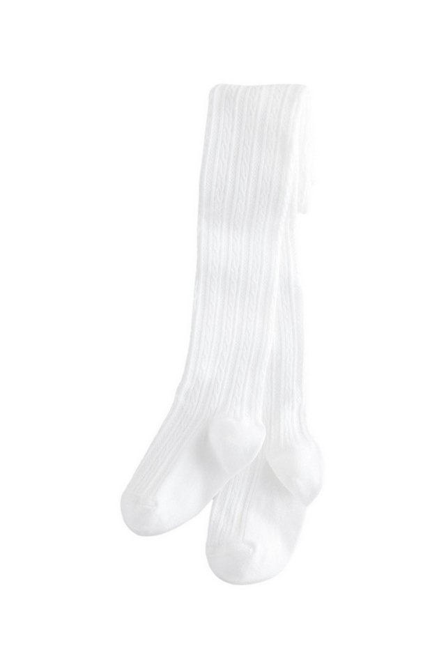 Next Strickstrumpfhose Strumpfhose in normaler Länge mit Zopfmuster (1 St)