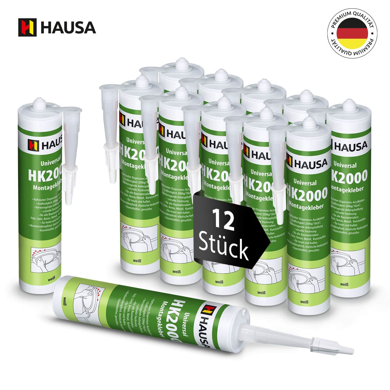 Hausa Montagekleber Universal HK2000, (Kraftkleber, Baukleber, günstig online kaufen