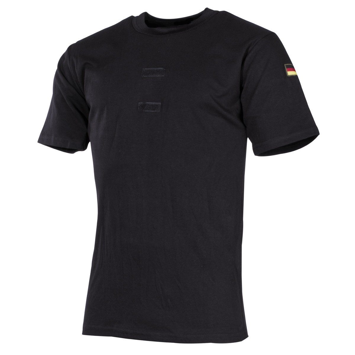 MFH Funktionsunterhemd Bundeswehr Tropenunterhemd, schwarz, Klett, Nationalitätsabzeichen 8