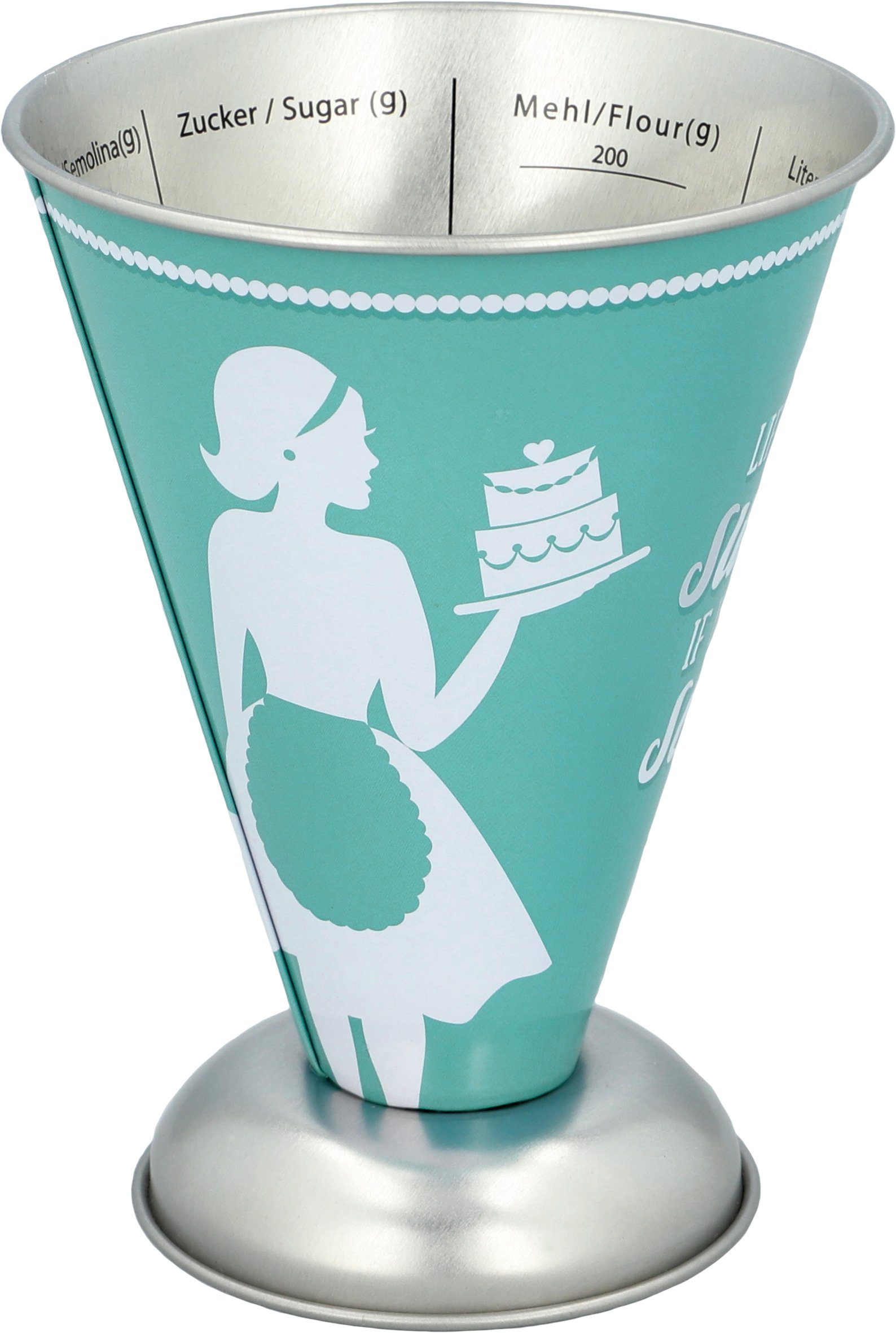 Birkmann Backform Birkmann, Messbecher Color Kitchen, türkis 300 ml, (1-tlg)