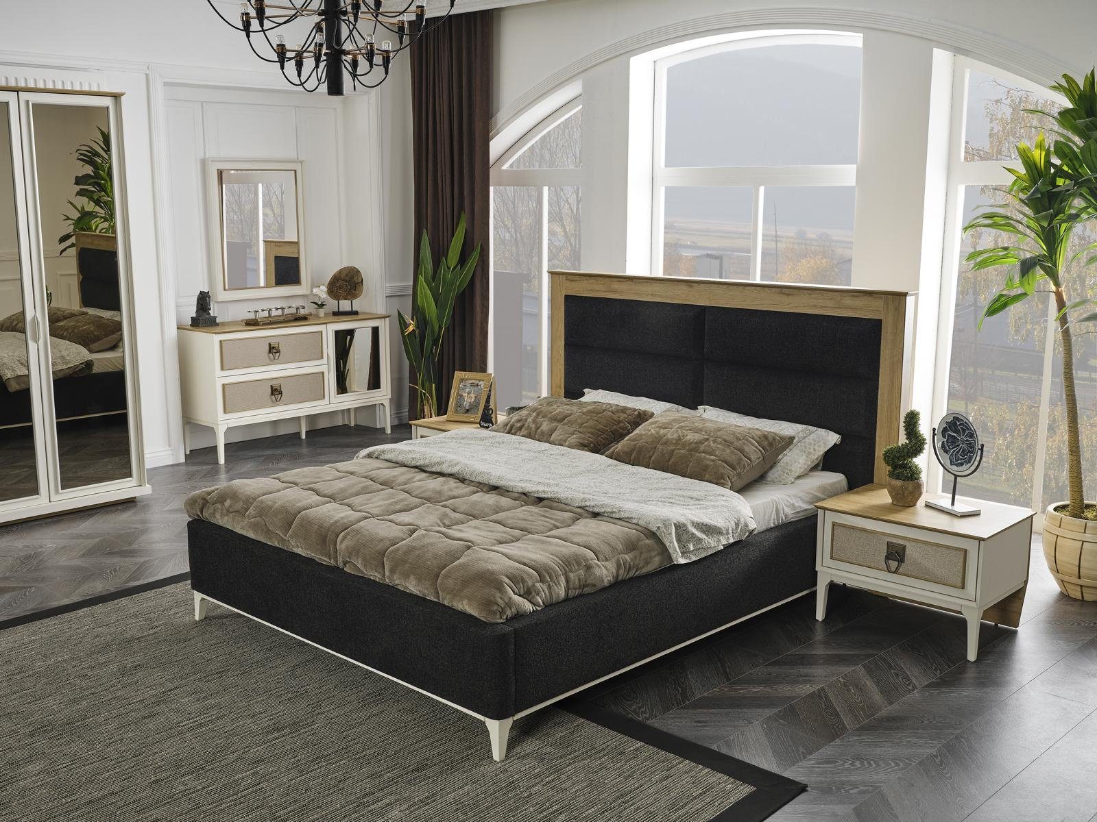 JVmoebel Doppelbett Bett (Bett) Möbel Einrichtung Polsterung Betten Bett