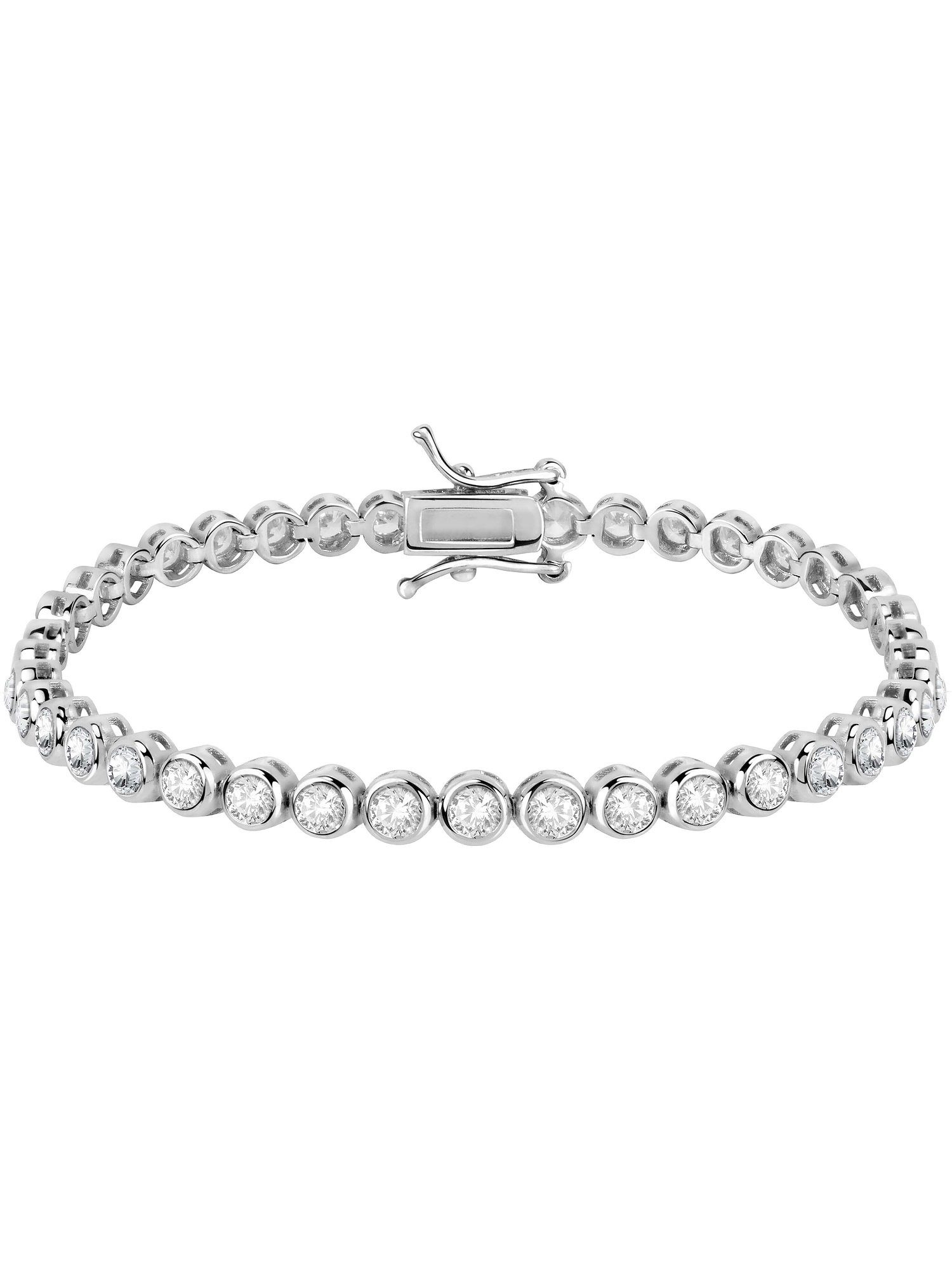FAVS Silberarmband FAVS Damen-Armband 925er Silber 39 Zirkonia