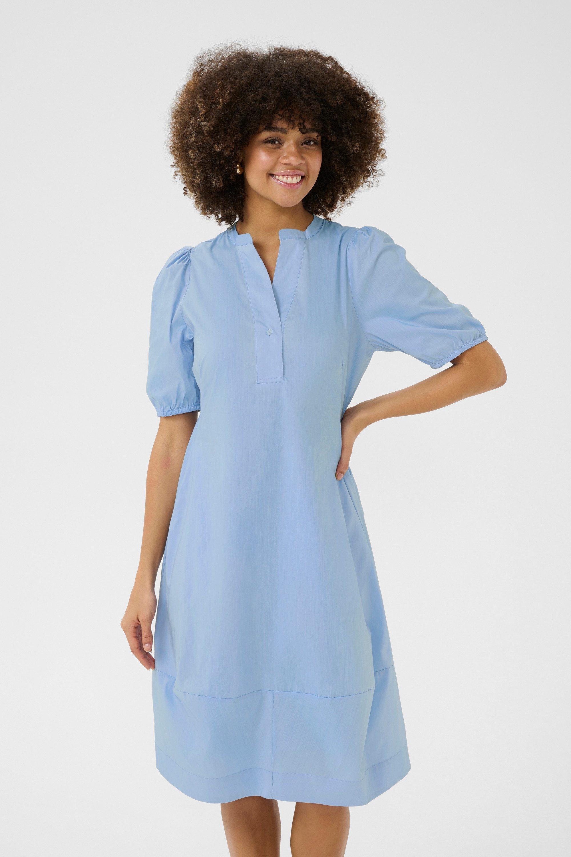 Culture Blusenkleid Freizeitkleid CUANTOINETT