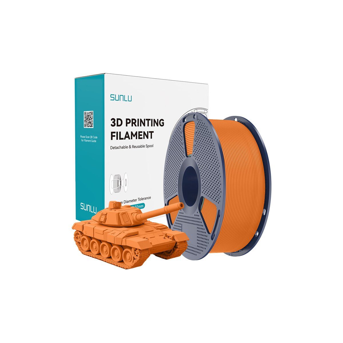 SUNLU Filament Sunlu PLA+ High Speed Filament 1,75 3D Druck