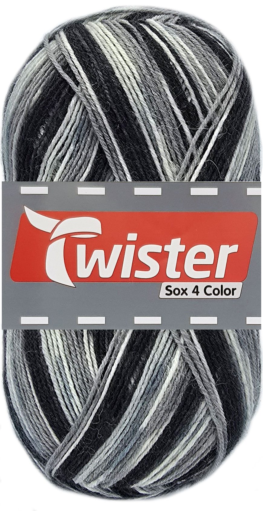 Kurtenbach 100 Gramm Twister Sox 4 Color Superwash Häkelwolle