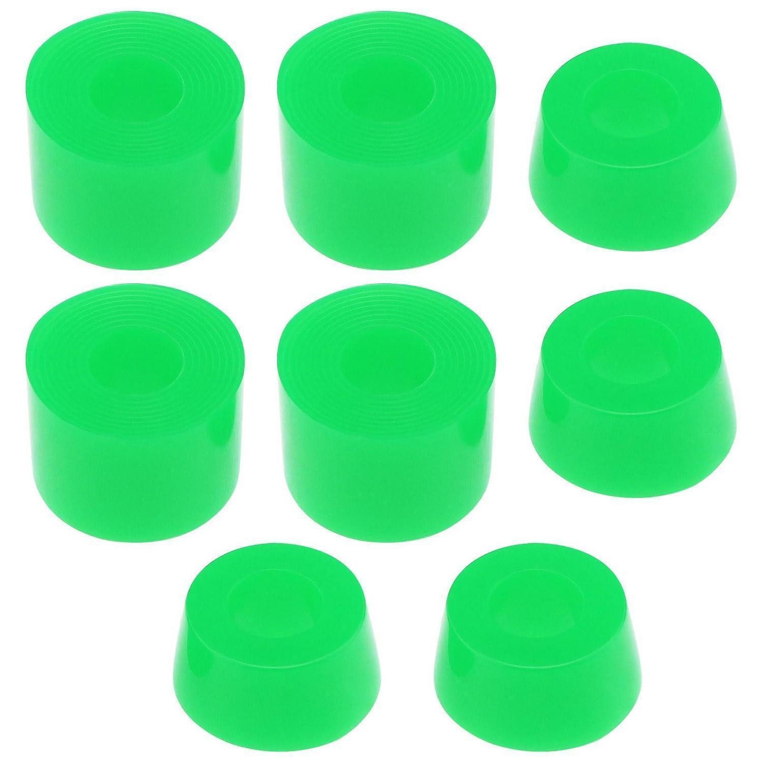 LuxusKollektion Longboard Skateboard Bushings 92A Grün 2 Sätze (2-St)