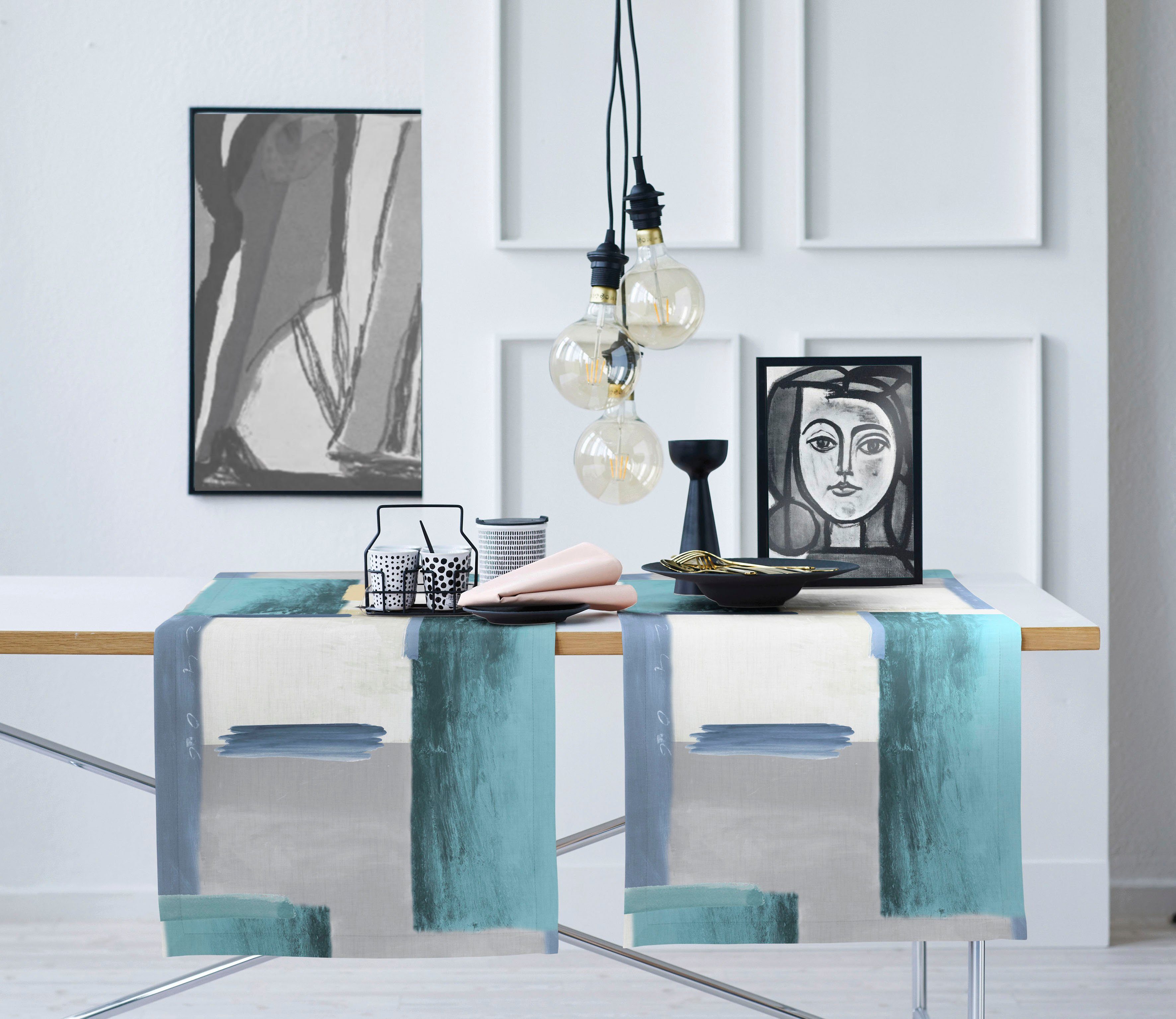 APELT Tischläufer Fisk, LOFT STYLE (1-tlg) günstig online kaufen
