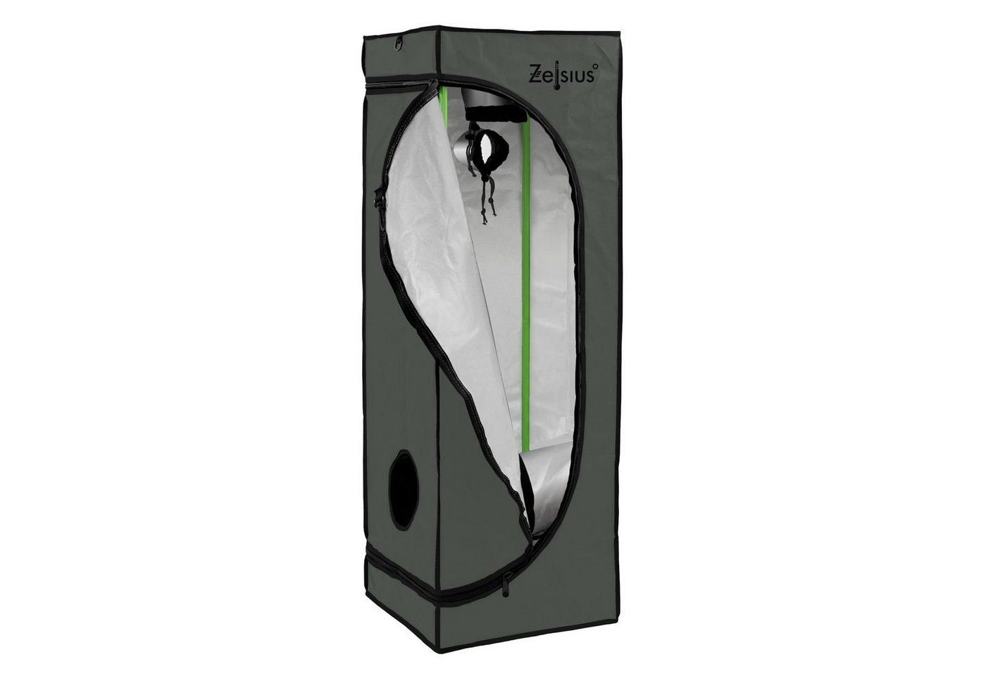 Zelsius Gewächshaus Grow Tent 40 x 40 x 120 cm grau/schwarz Pflanzenzucht Indoor grau | Rabatt: 15% Zelsius Gewächshaus Grow Tent 40 x 40 x 120 cm grau/schwarz Pflanzenzucht Indoor grau | Rabatt: 15%