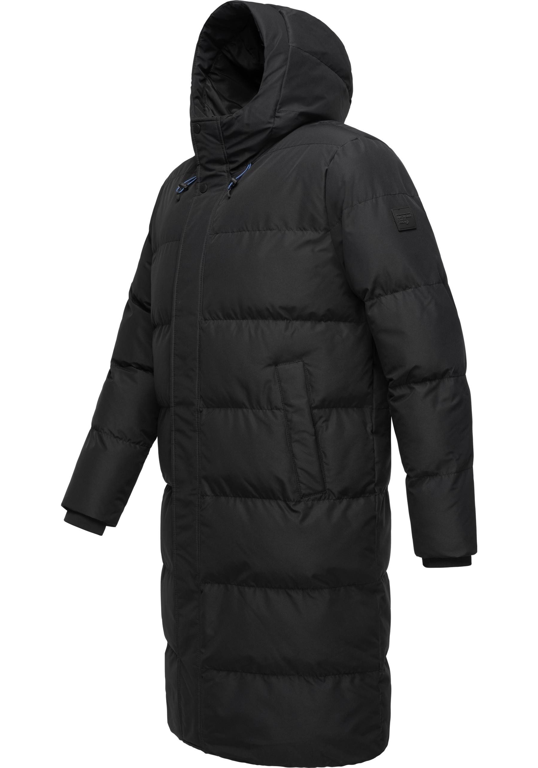 Ragwear Steppmantel Nordwey Wasserdichter Herren Wintermantel mit verstellbarer Kapuze – Bild 2 von 5