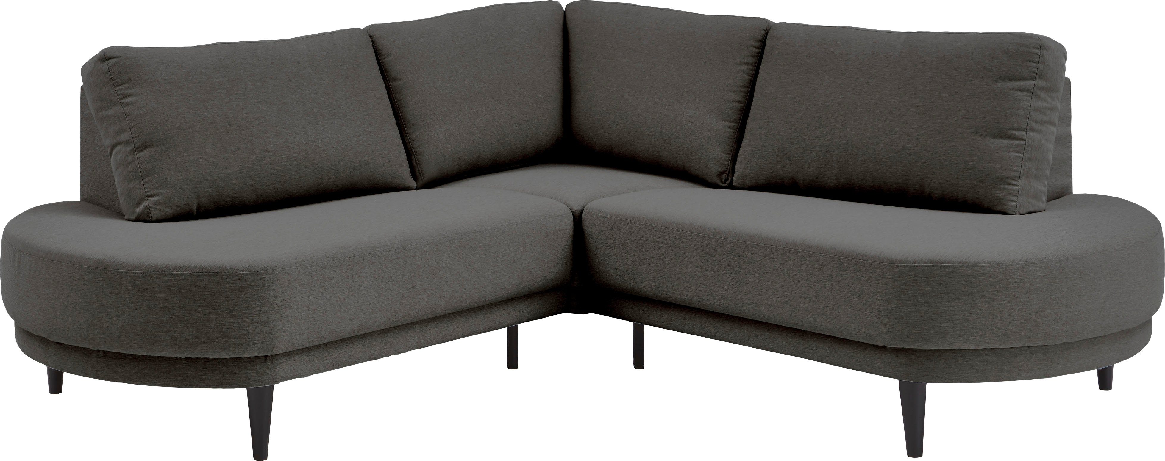 ATLANTIC home collection Ecksofa Ronny L-Form, mit Wellenunterfederung, org günstig online kaufen