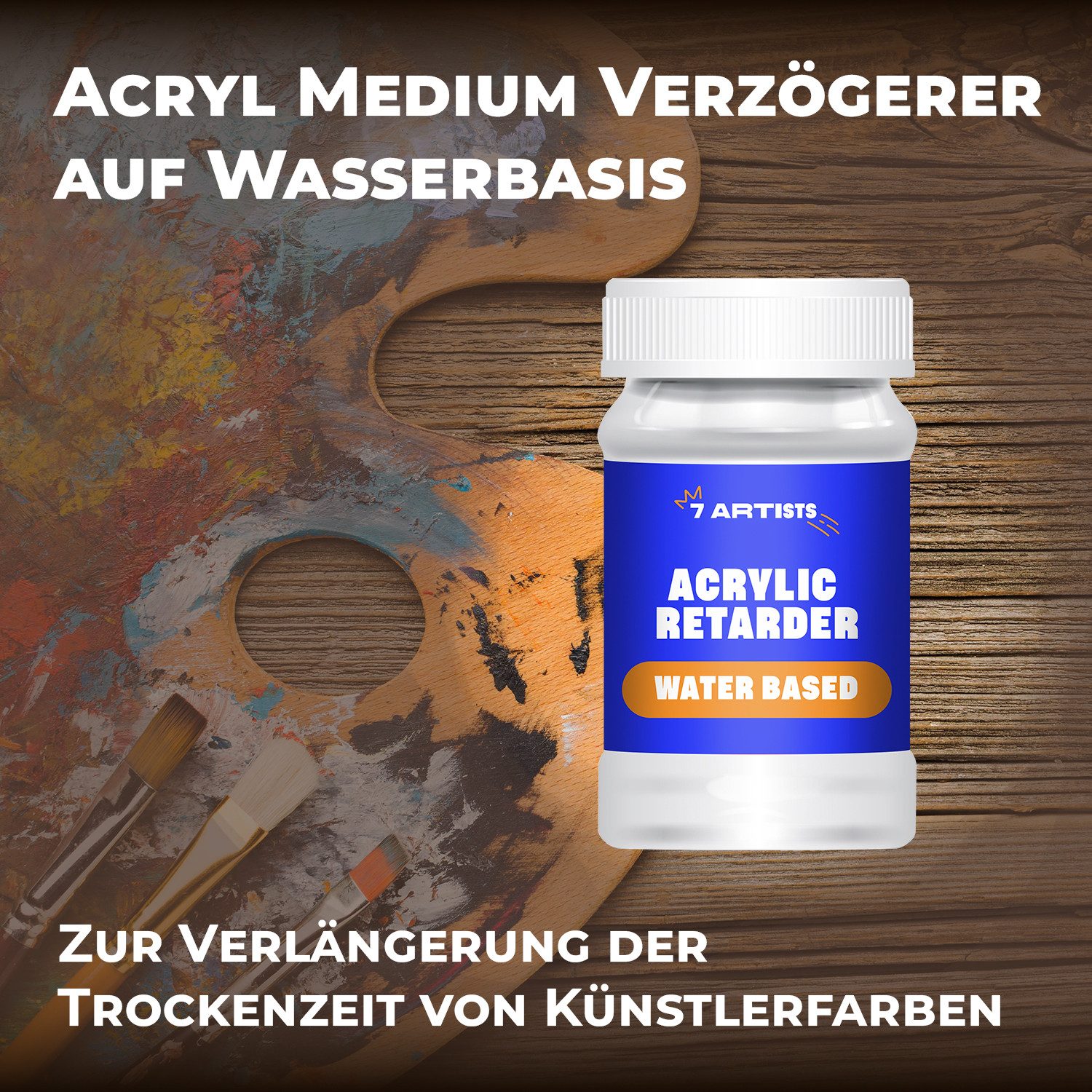7 Artists Acrylfarbe 7 Artists Acryl Retarder - Retarder für Acrylfarben