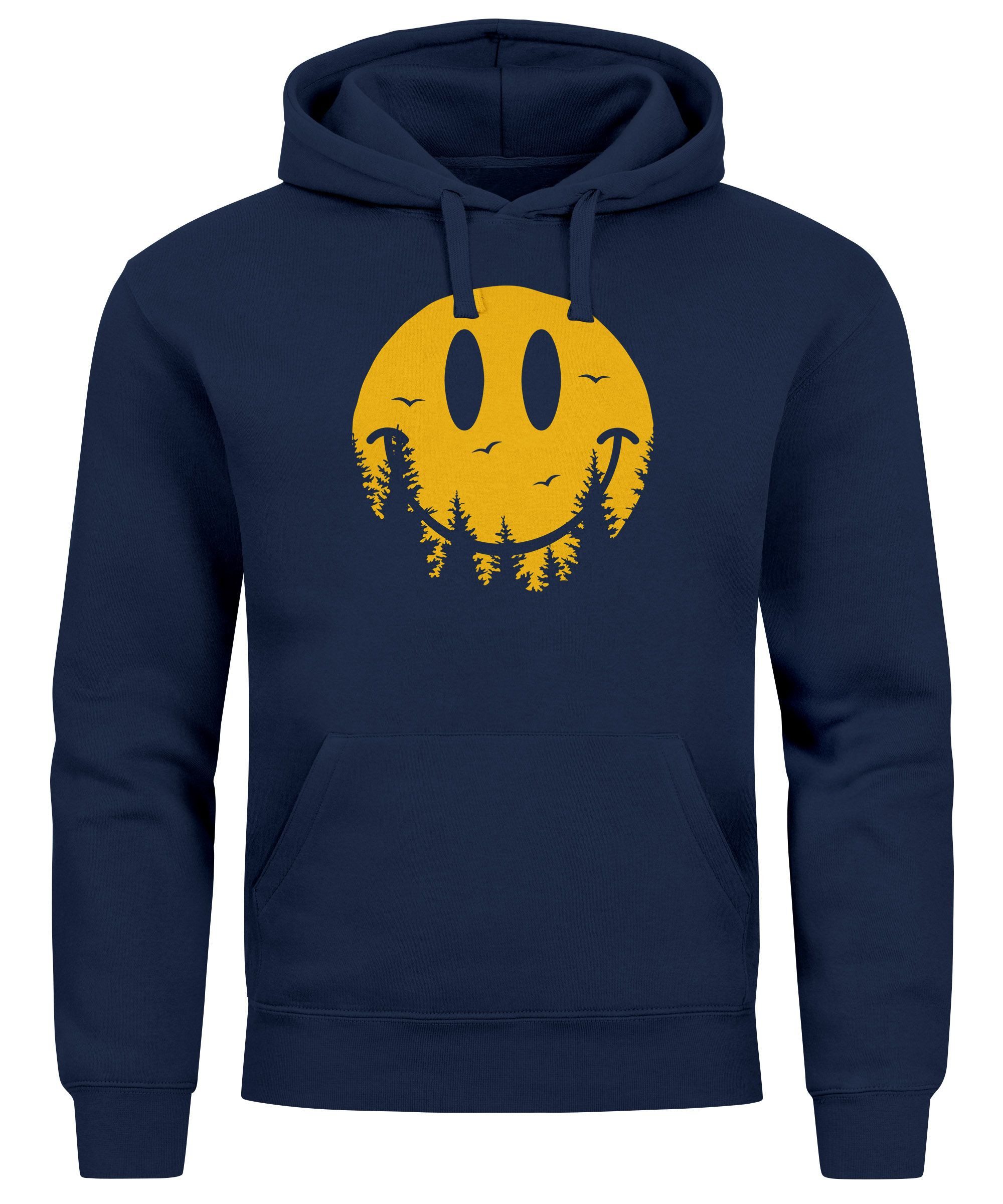 Neverless Hoodie Hoodie Herren Aufdruck Print günstig online kaufen